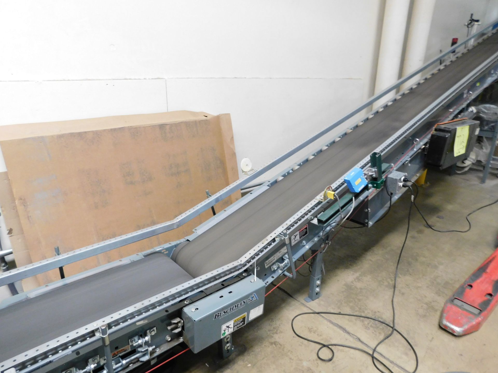 (Lot) Buschman Incline Power Belt Conveyor - Image 2 of 2