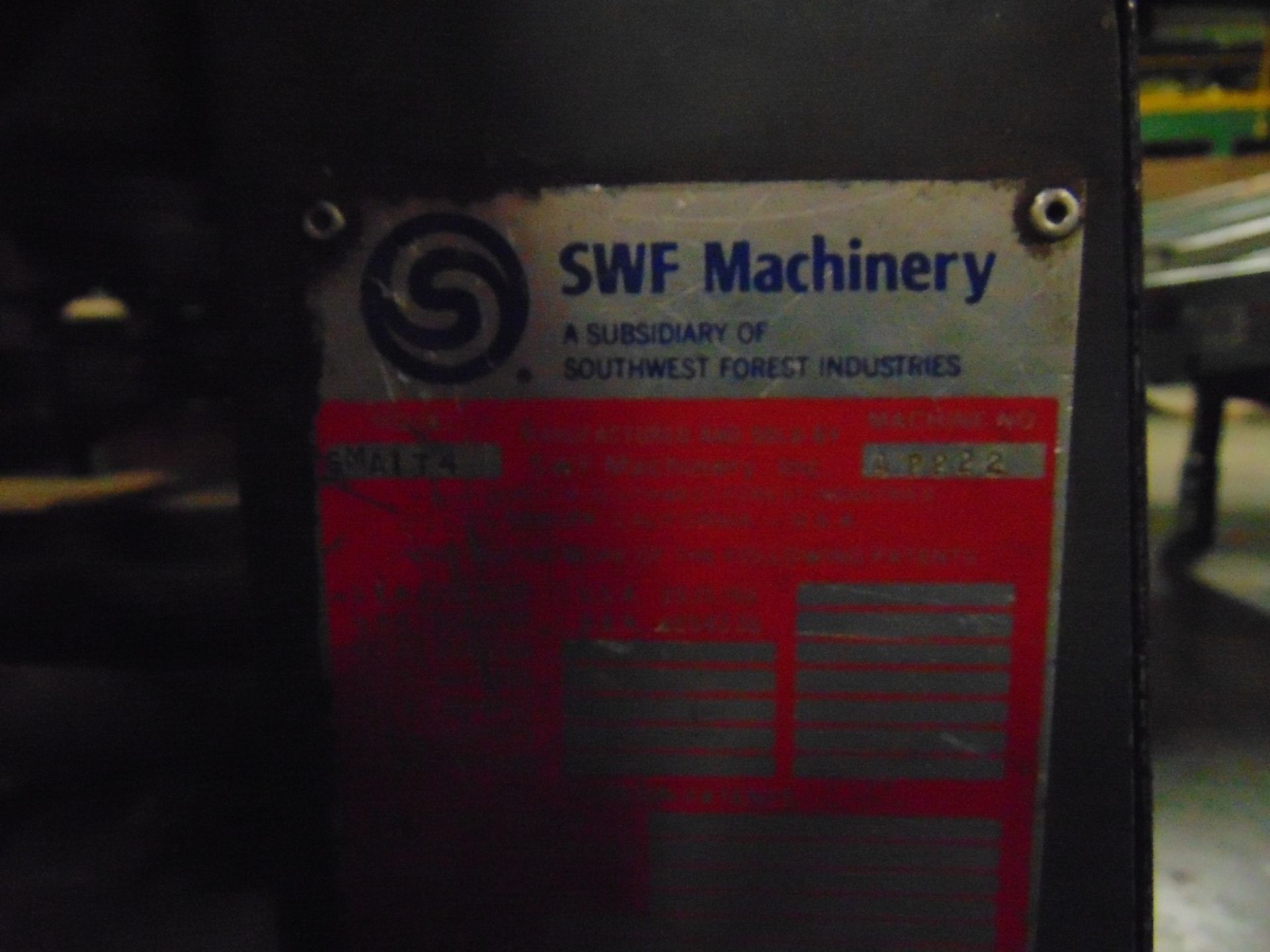 SWF mod. SMA1T4, Tray Matic Tray Erector w/ - Image 4 of 4