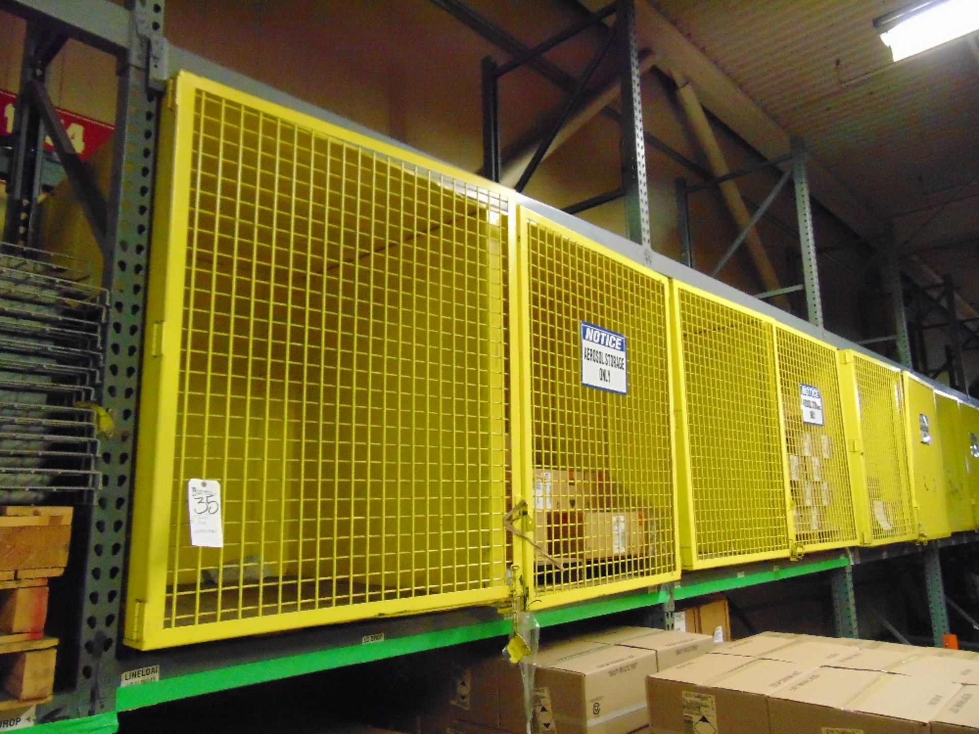 Security Cage, 53"x91"x54" Tall