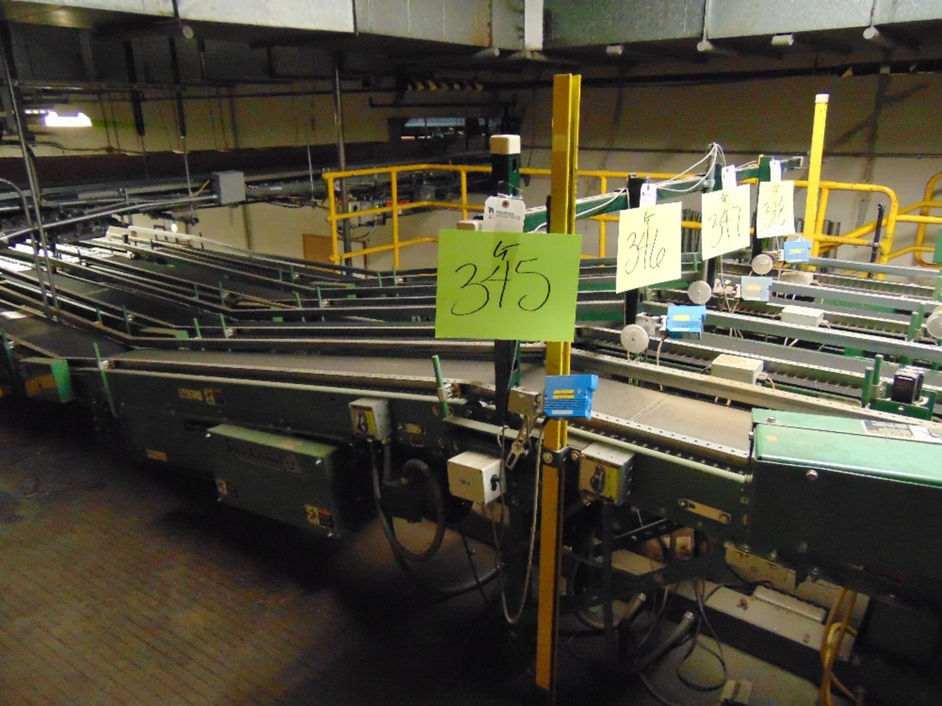 Buschman Slider Belt & Type Conveyor, Approx.