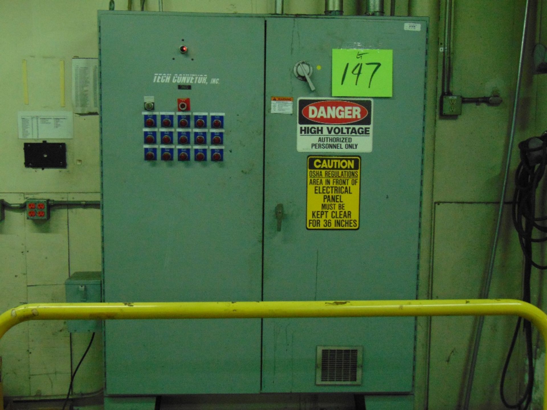 Tech Conveyor Power Control Panel