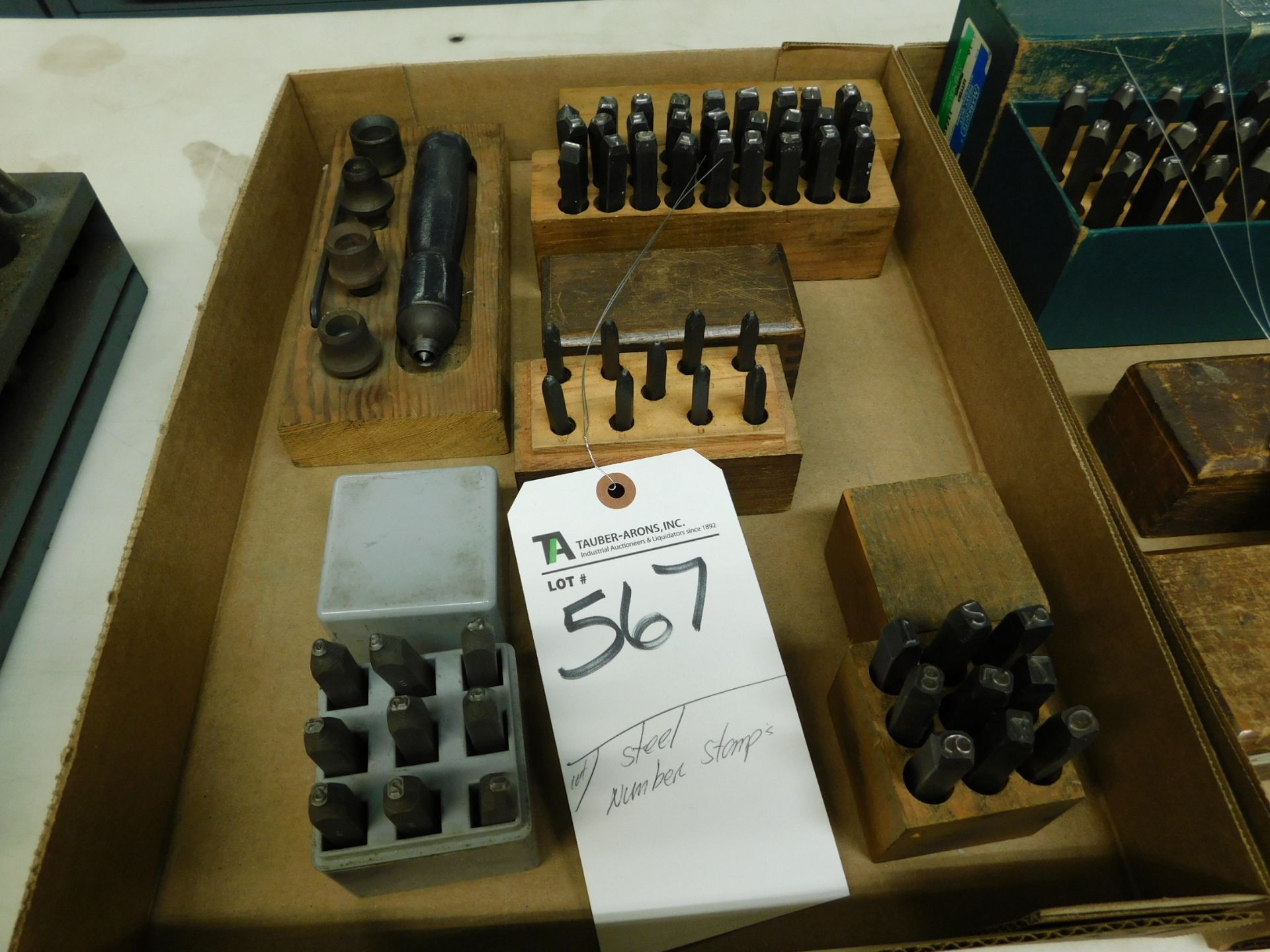 (Lot) Steel Number Stamps