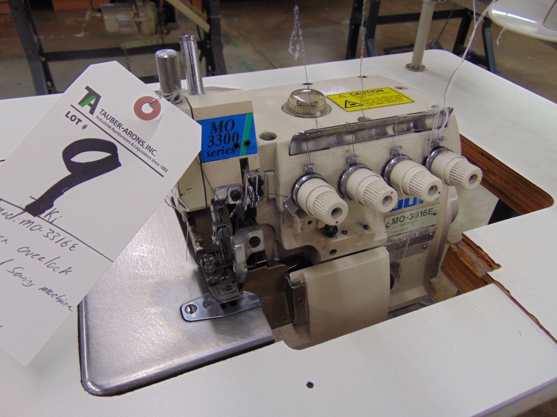 Juki mod. MO-3316E, Serger Overlock, 5-Thread - Image 2 of 4