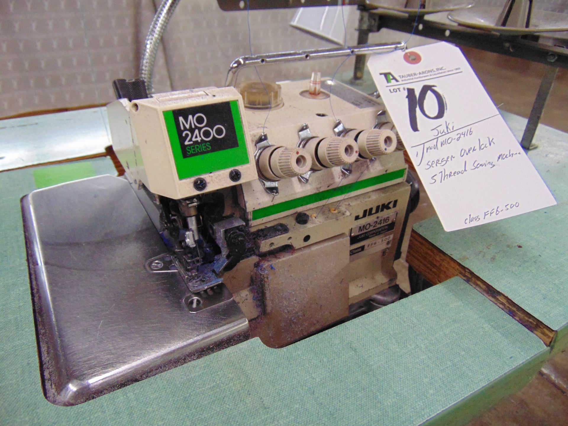 Juki mod. MO-2416 Overlock 5-Thread Sewing - Image 2 of 4