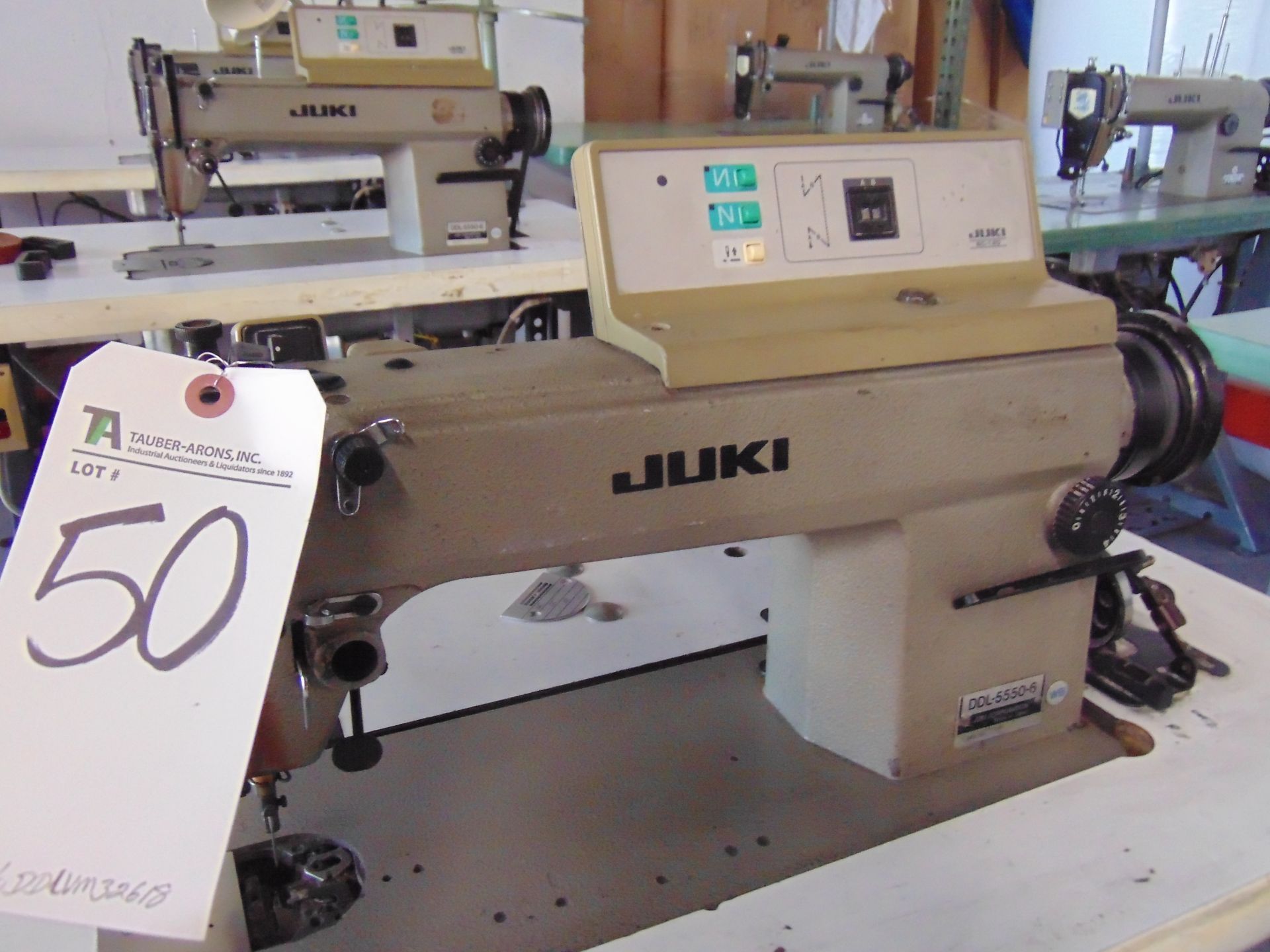 Juki mod. DDL-5550-6, Single Needle Lock Stitch - Image 2 of 4