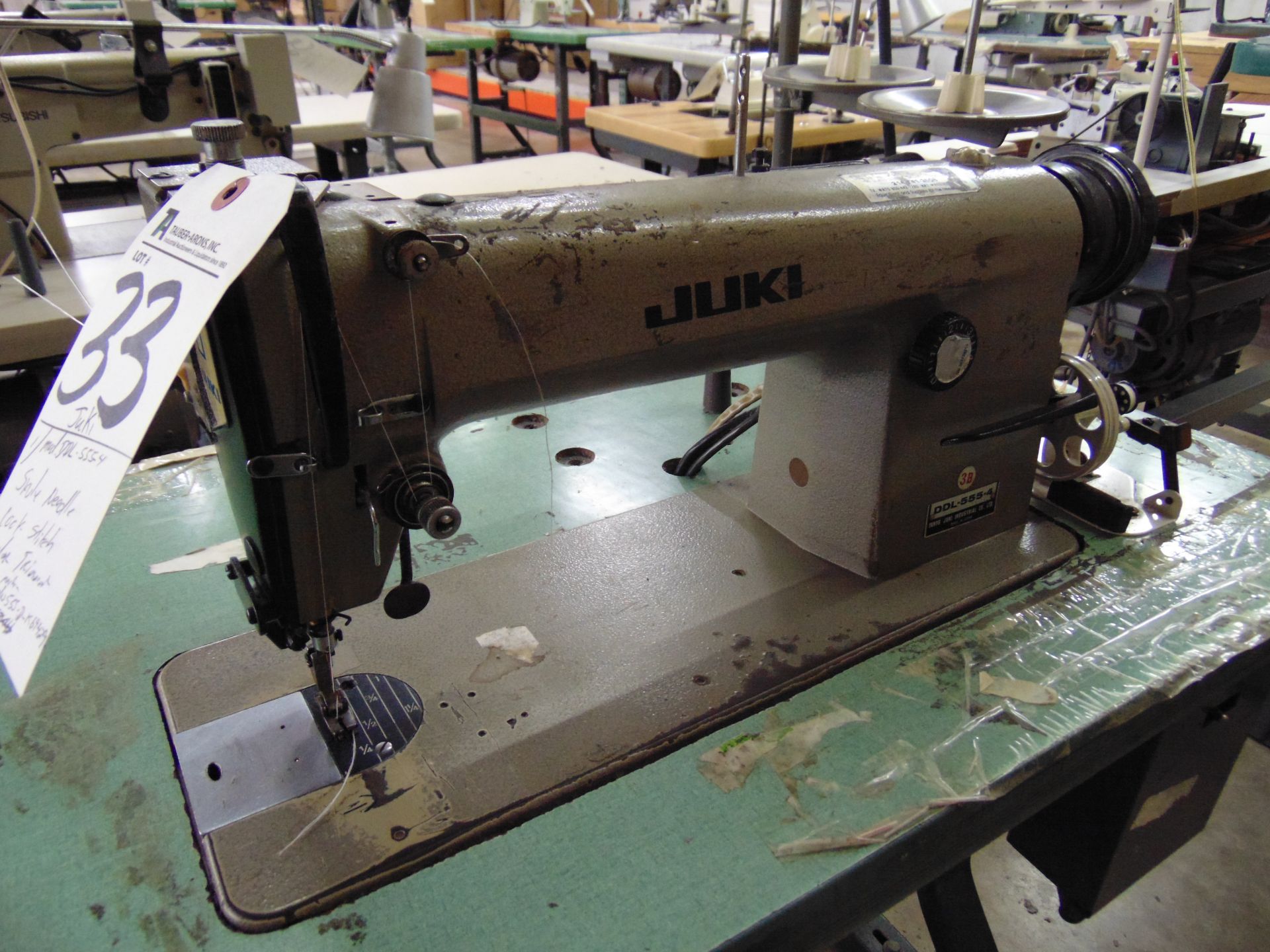 Juki mod. DDL-5554, Single Needle Lock Stitch - Image 2 of 4