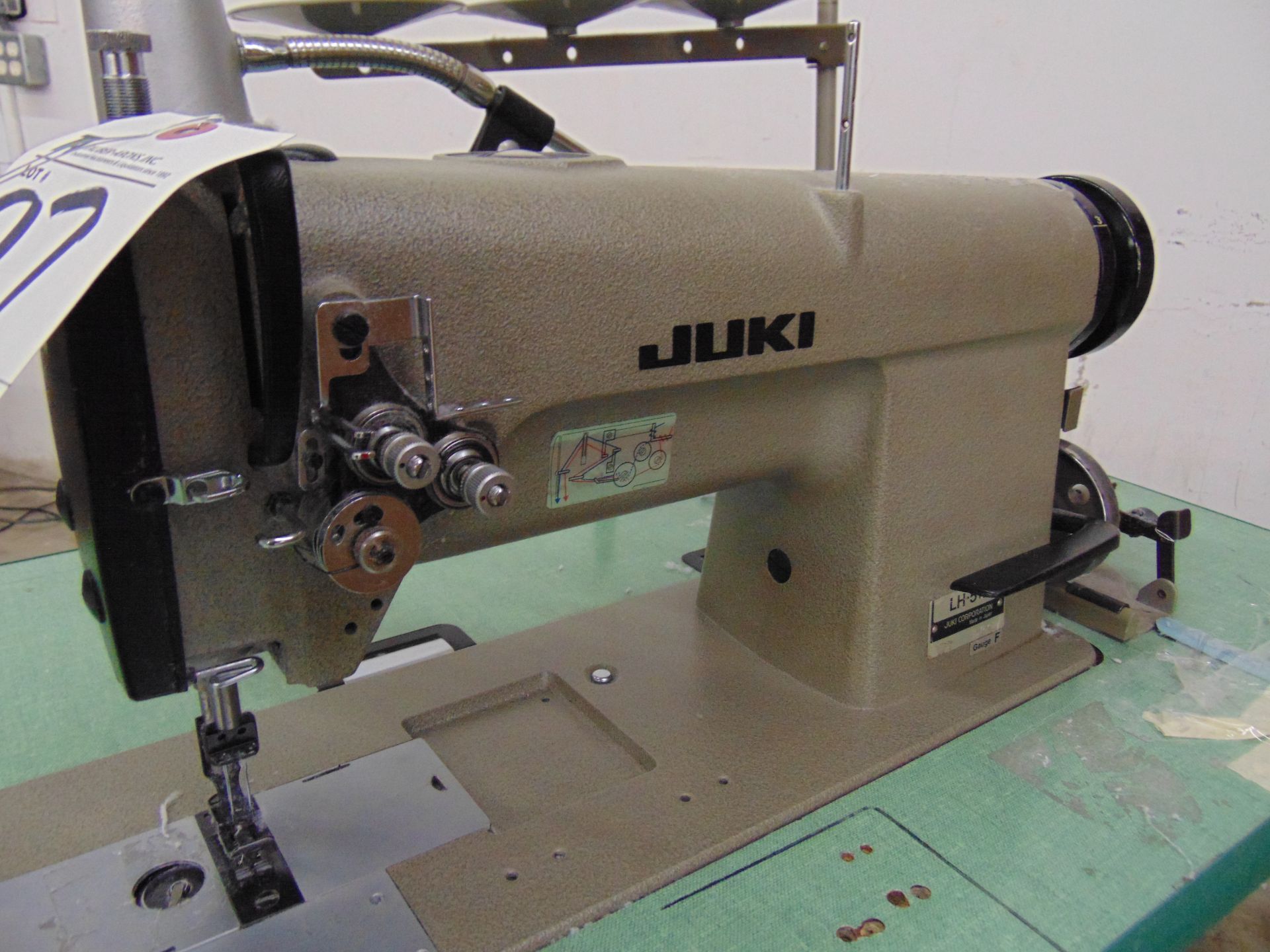 Juki mod. LH-515, Double Needle Lock Stitch - Image 2 of 4