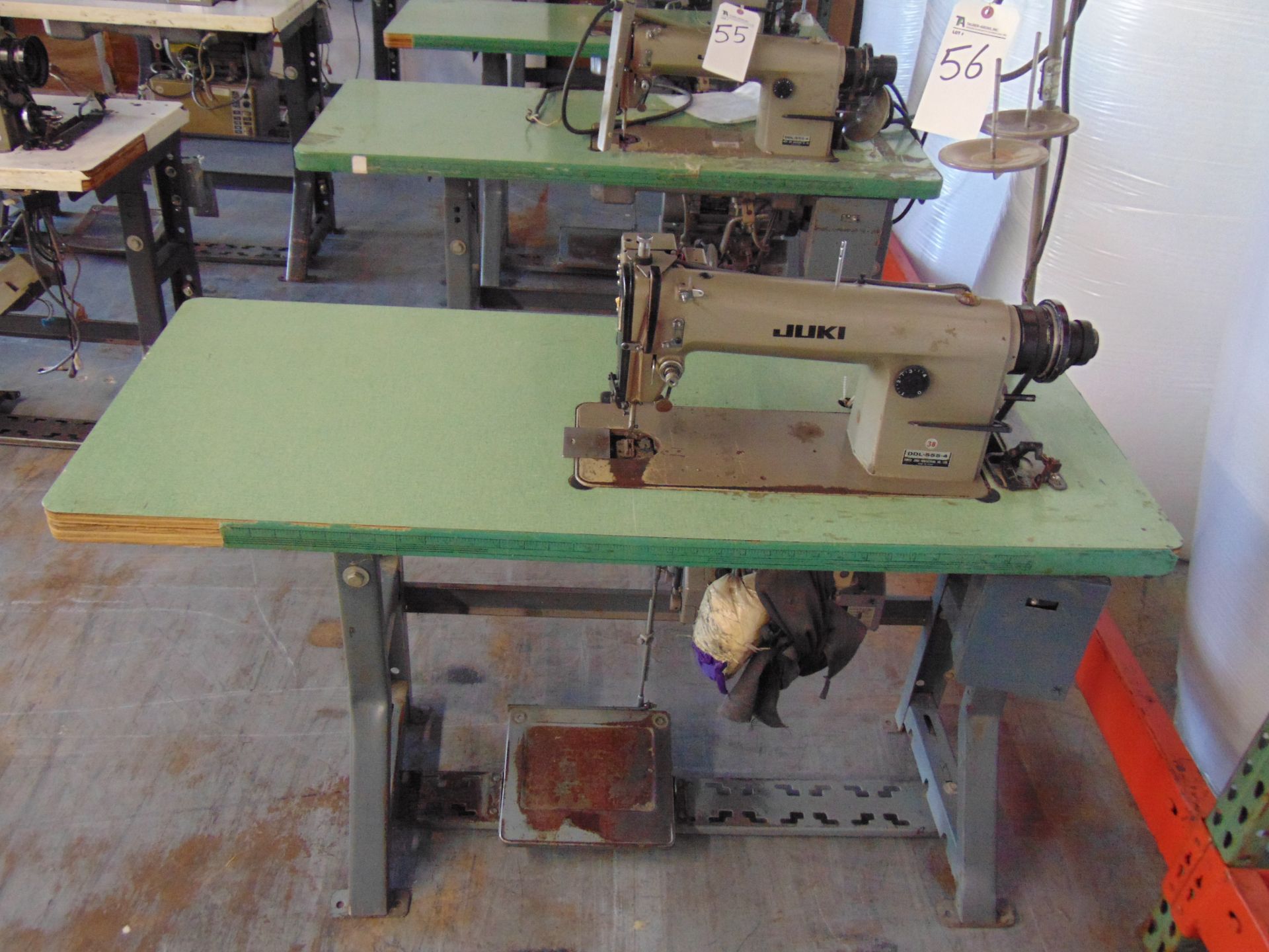 Juki mod. DDL-555-4, Single Needle Lock Stitch