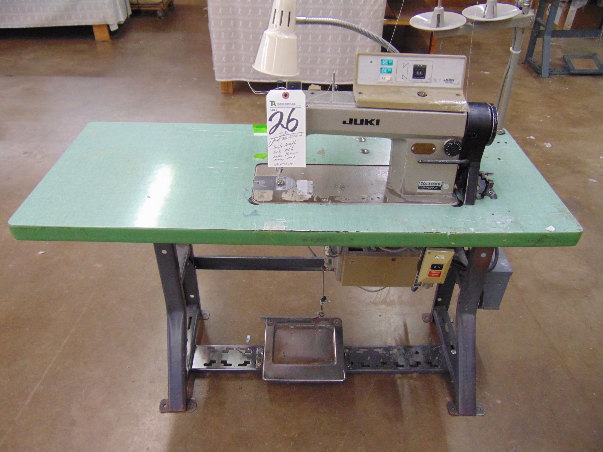 Juki mod. DDL-5550-6, Single Needle, Lock Stitch