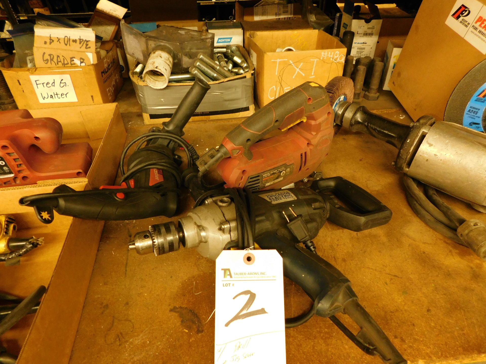 (Lot) Drills & Jig Saw