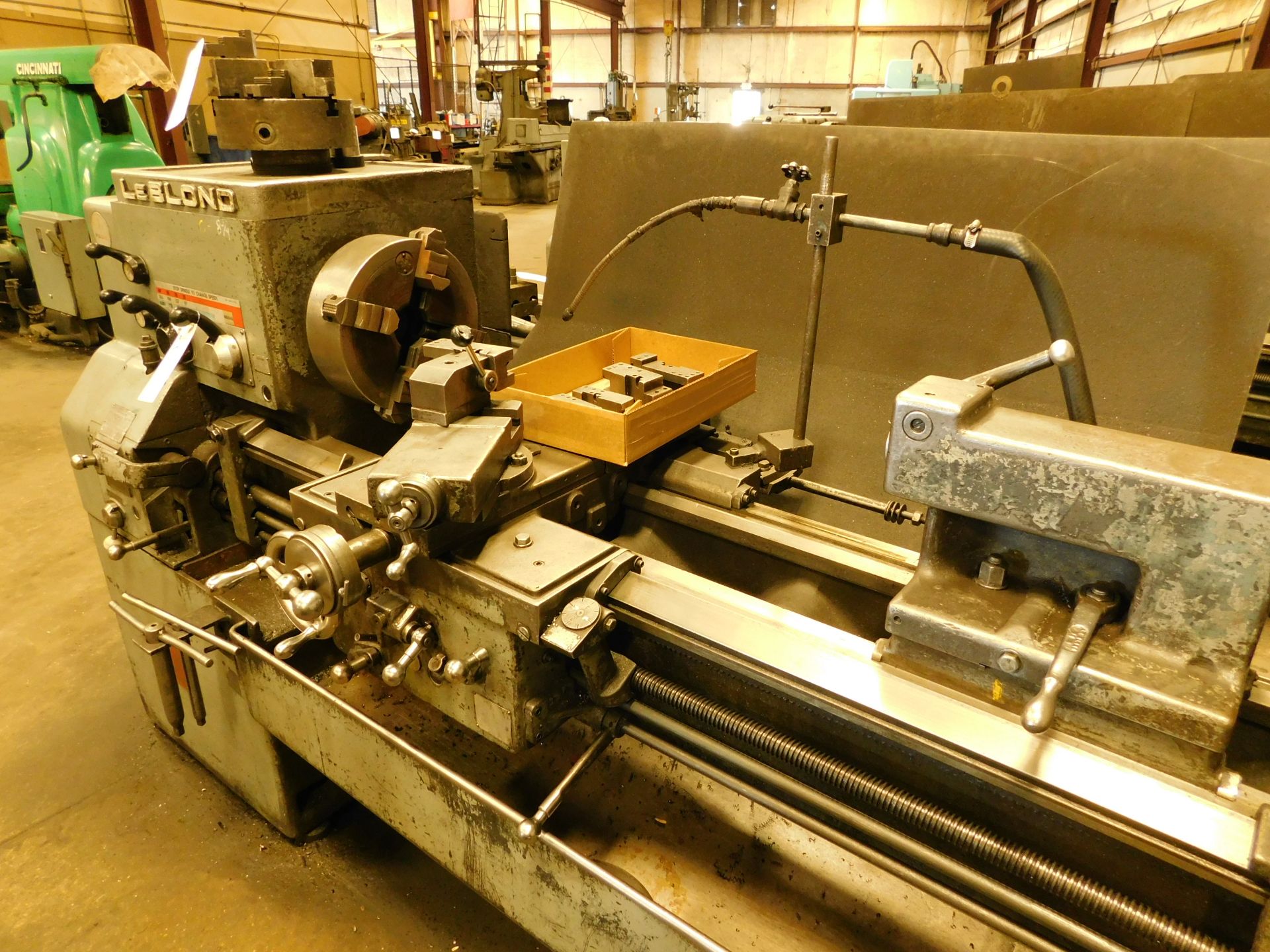 LeBlond 19"x 120" Engine Lathe Taper w/ 4-Jaw - Image 2 of 3