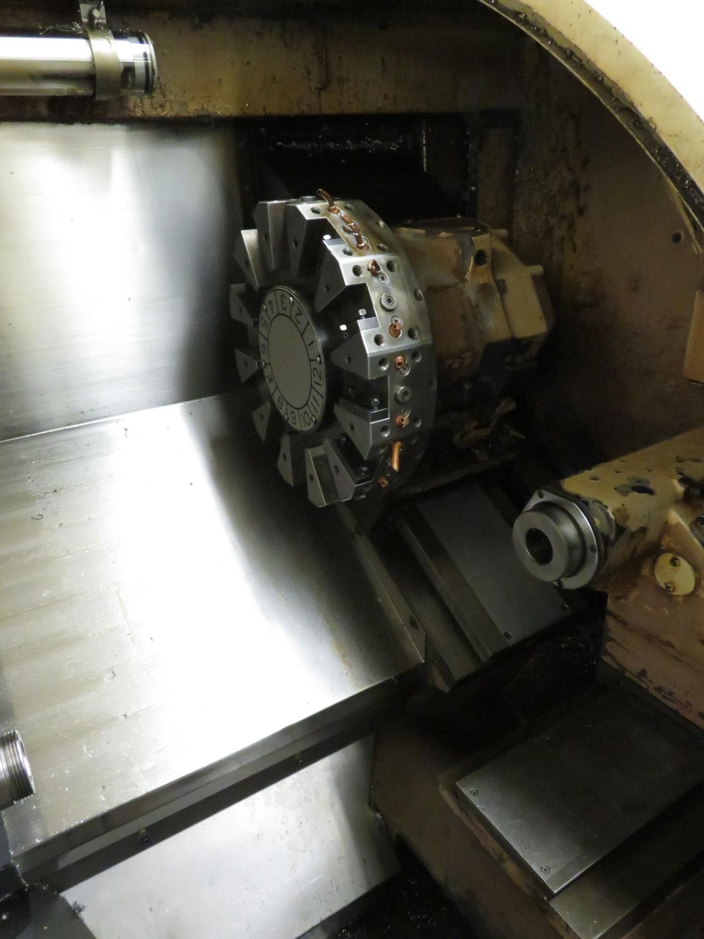 Okuma mod. Crown L1060 Type 762E CNC Turning Center, 12-Position Turret, Tailstock, 3-Jaw Chuck, - Image 3 of 5