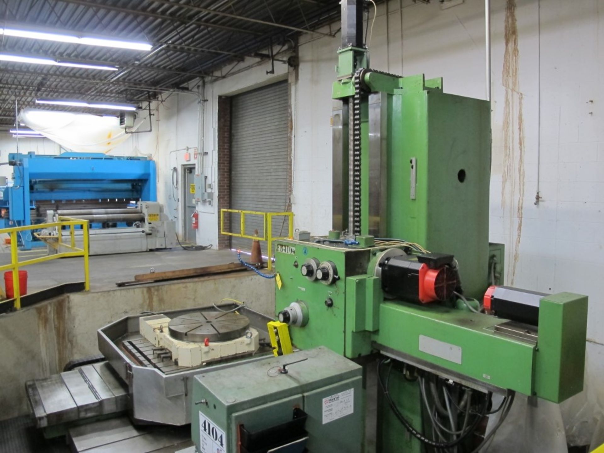 Titan AFD-105 CNC Horizontal Boring Mill - Image 2 of 10