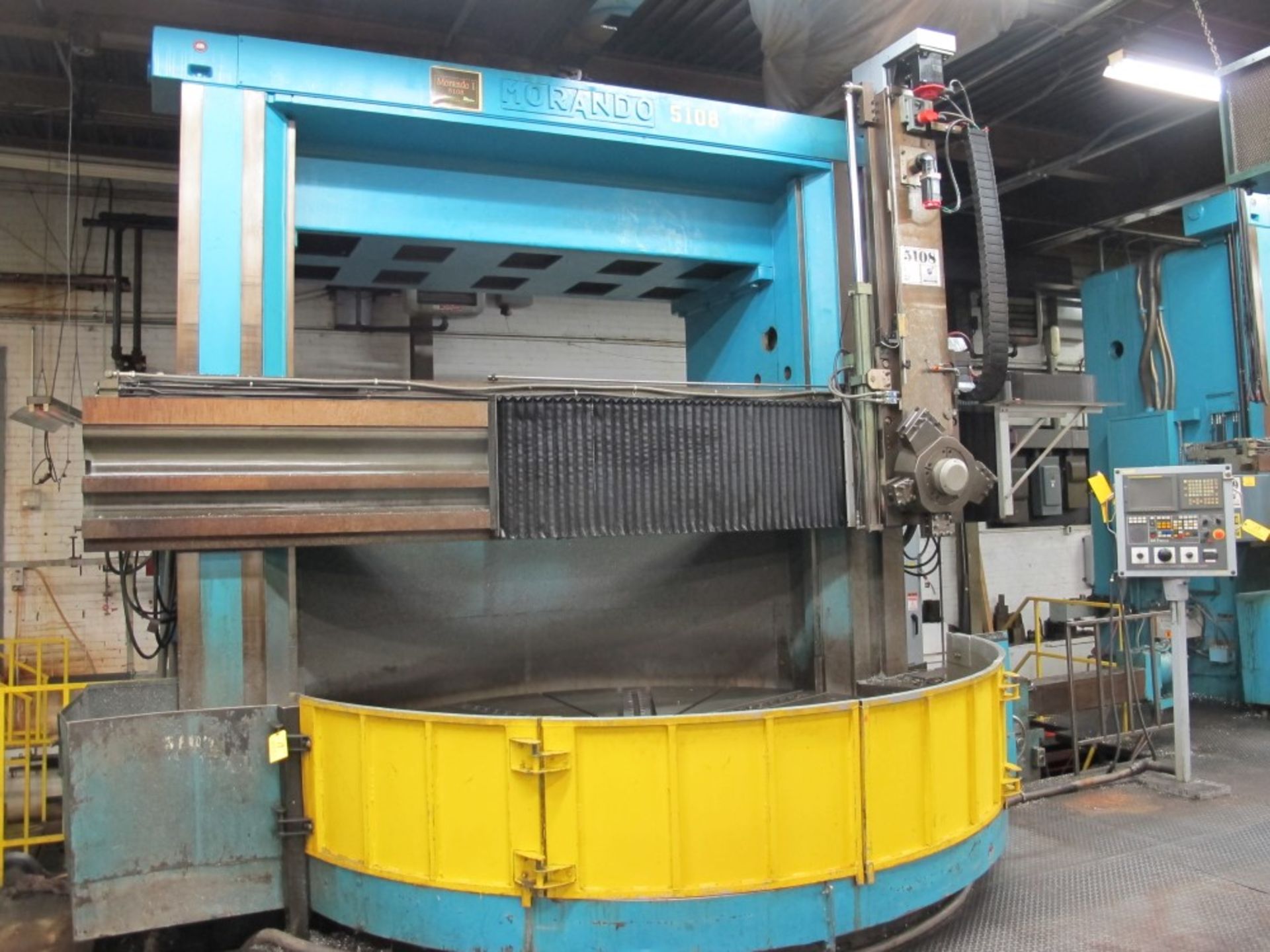 Morando KN-30 118" 2-Axis CNC Vertical Boring Mill