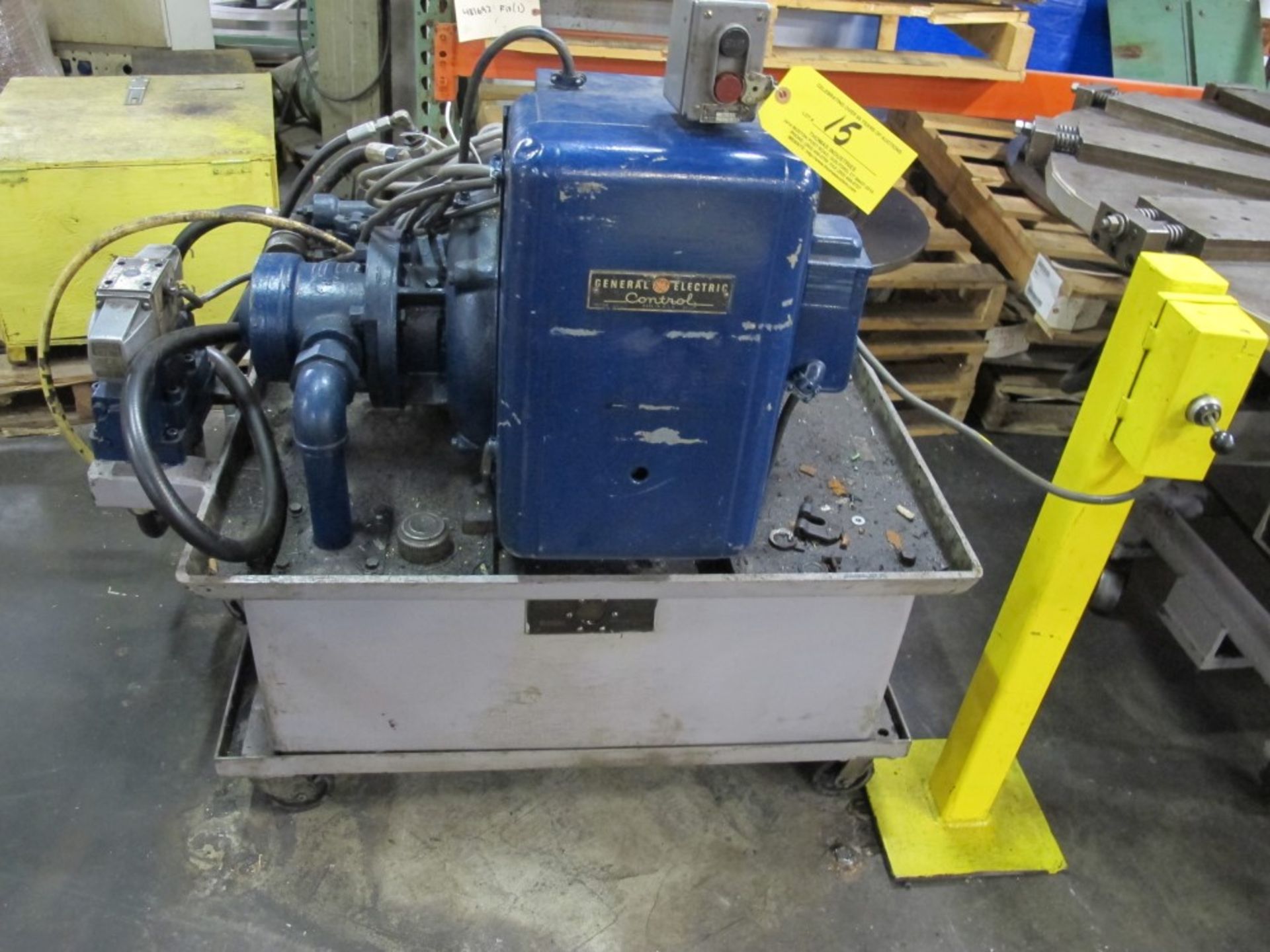 Hydraulic Expander, Approx 60" Table, 12" x 12" Mandrel, 10 HP - Image 4 of 5