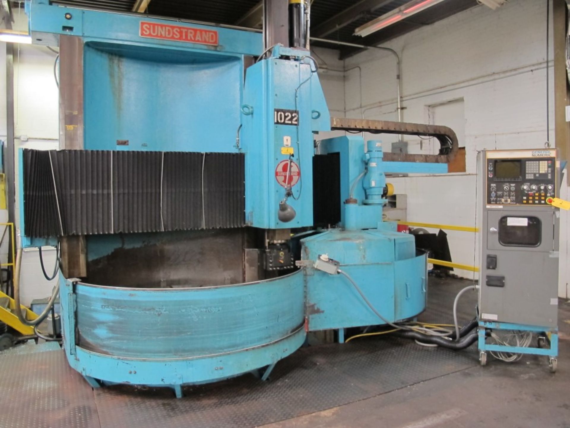 Sunstrand/Morando 67" CNC Vertical Boring Mill