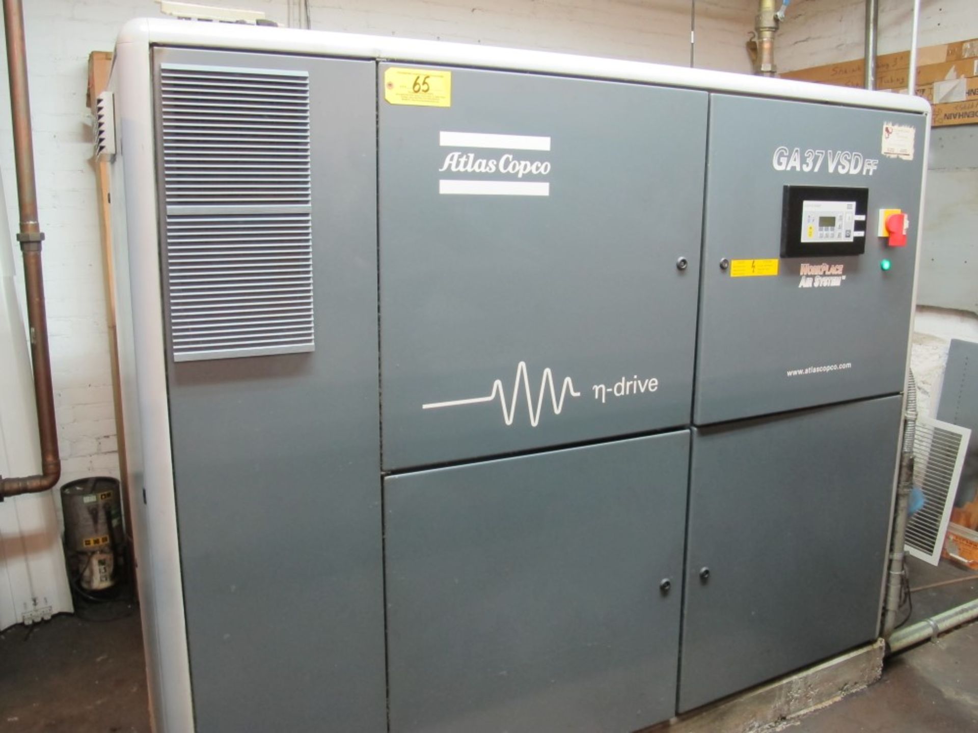 Atlas Copco Rotary Screw Air Compressor 50 HP - Image 2 of 4