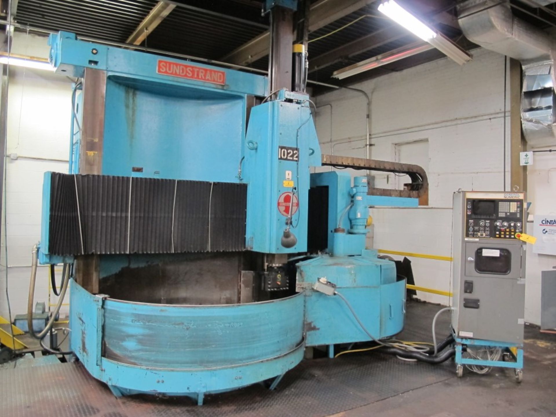 Sunstrand/Morando 67" CNC Vertical Boring Mill - Image 7 of 7