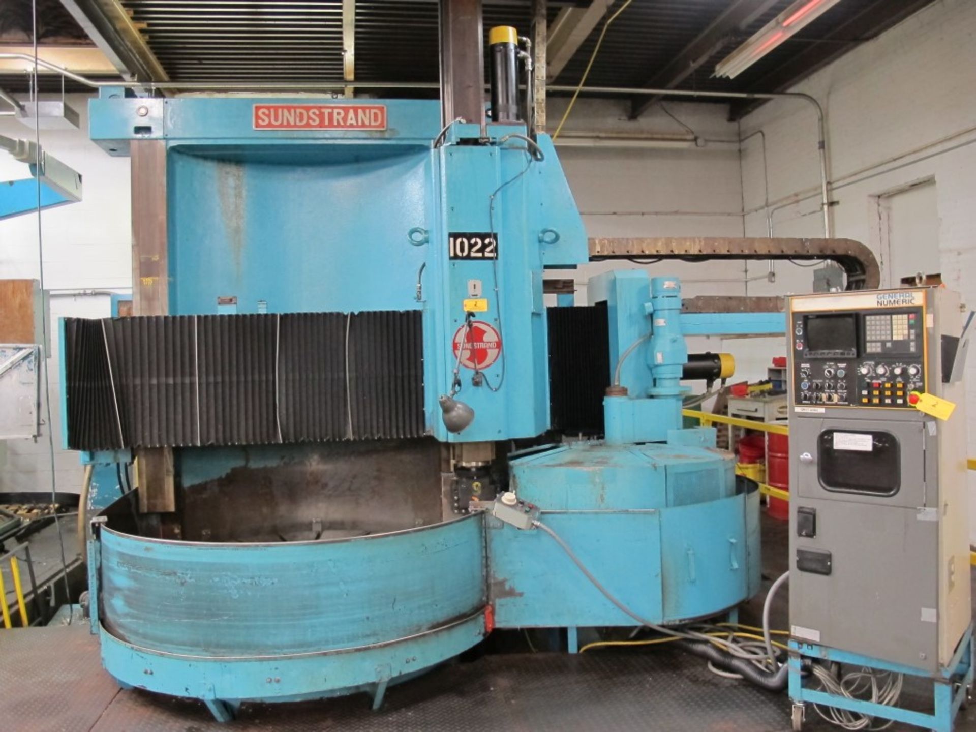 Sunstrand/Morando 67" CNC Vertical Boring Mill - Image 3 of 7