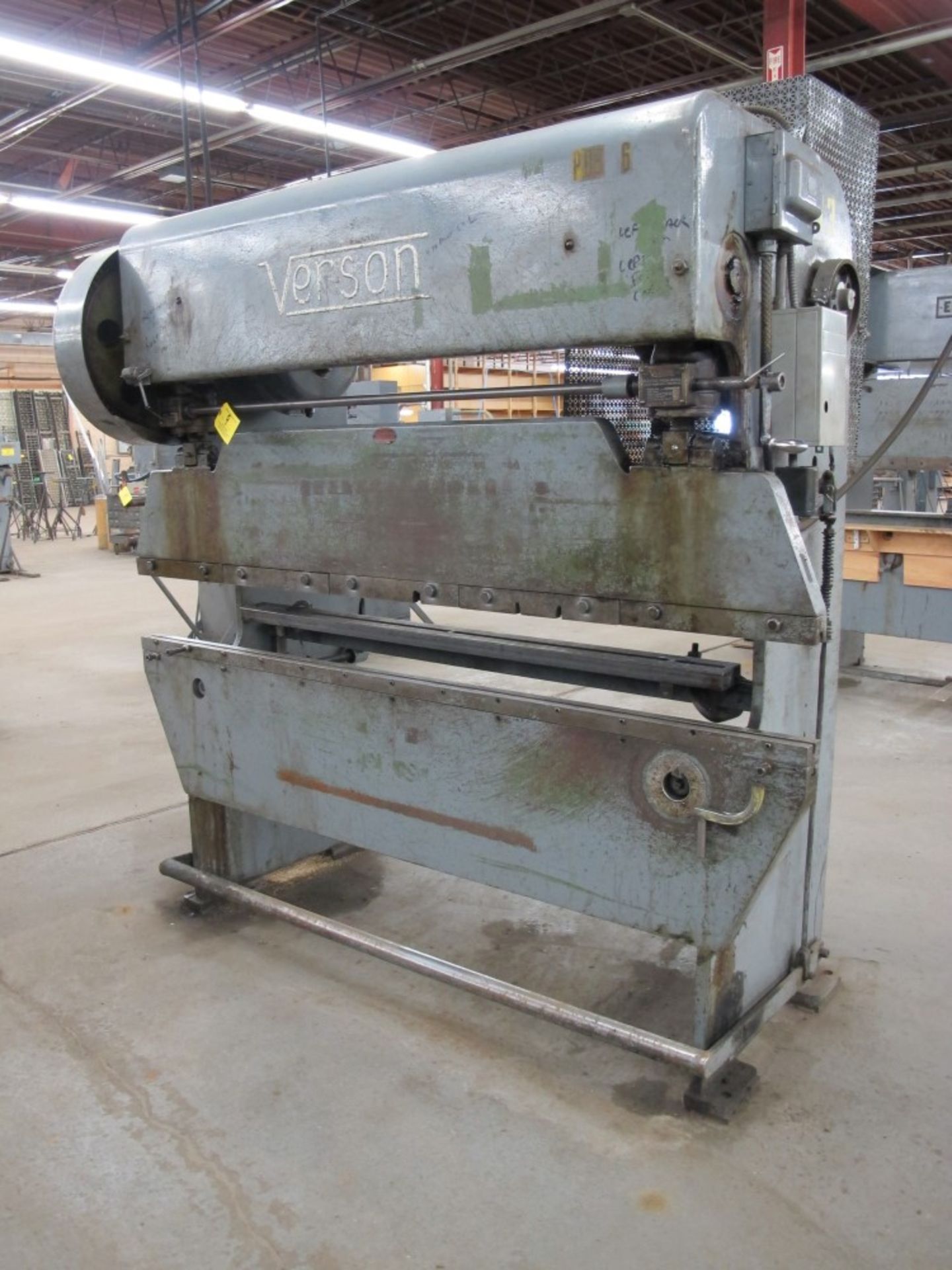 Verson 6' x 25 Ton Press Brake