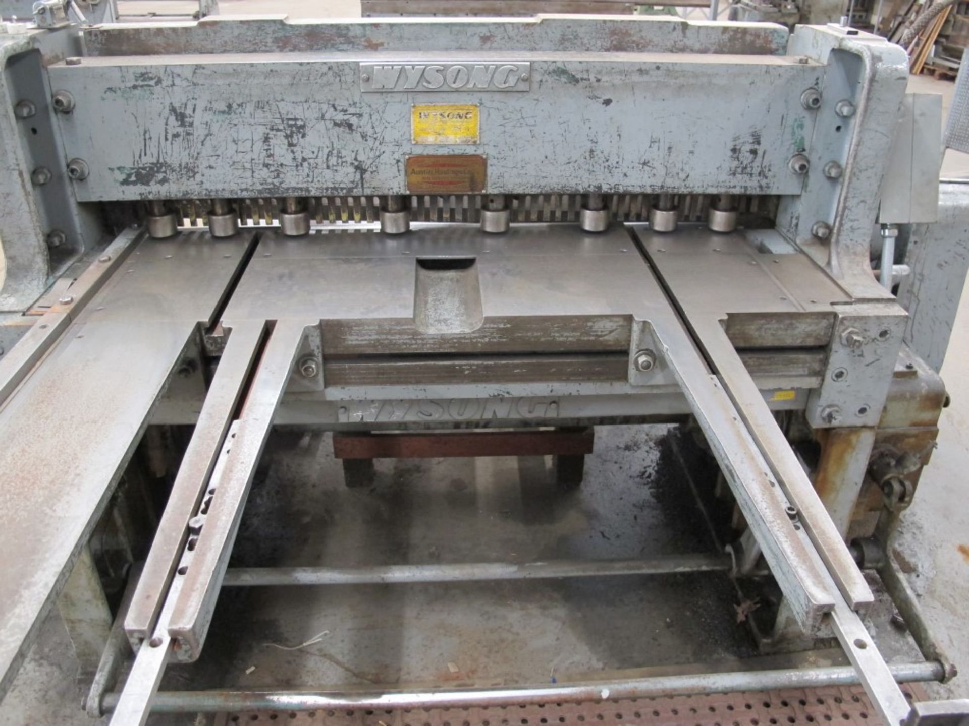 Wysong 4' Power Squaring Shear Model 1048 - Image 4 of 4