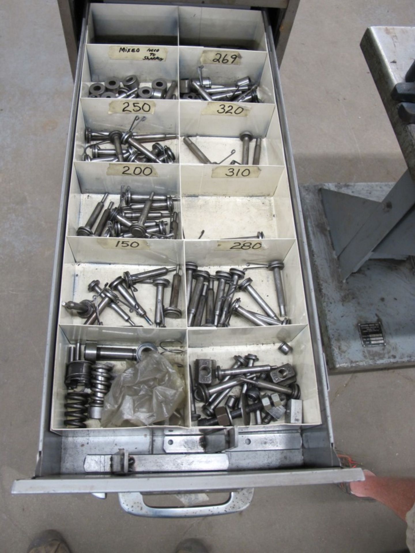 Cabinet w/ Contents - Assorted Punch Tooling - Image 2 of 4