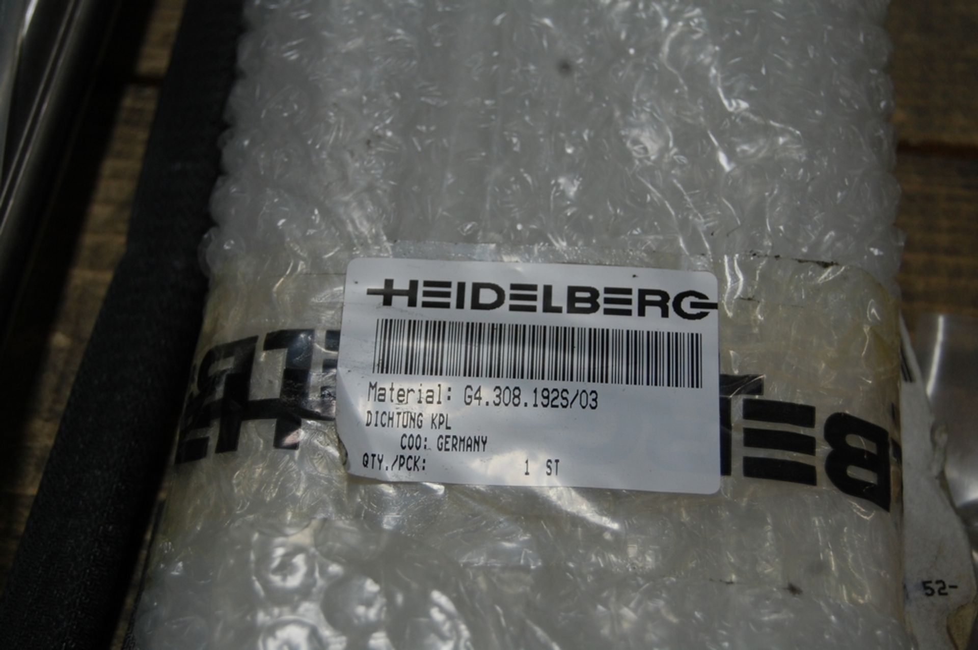 (1) Pallet with Heidelberg SM52 Spare Parts - Image 2 of 4