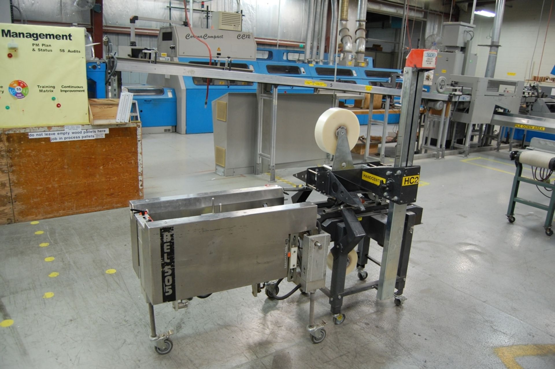 Loveshaw Model Little David LD7DM/3 Uniform Pressure Sensitive Case Sealer - Image 5 of 5