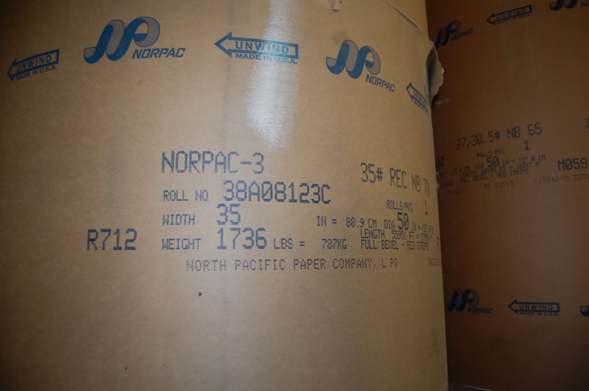 (42) Rolls - Norpac Norbrite Paper - Image 8 of 9