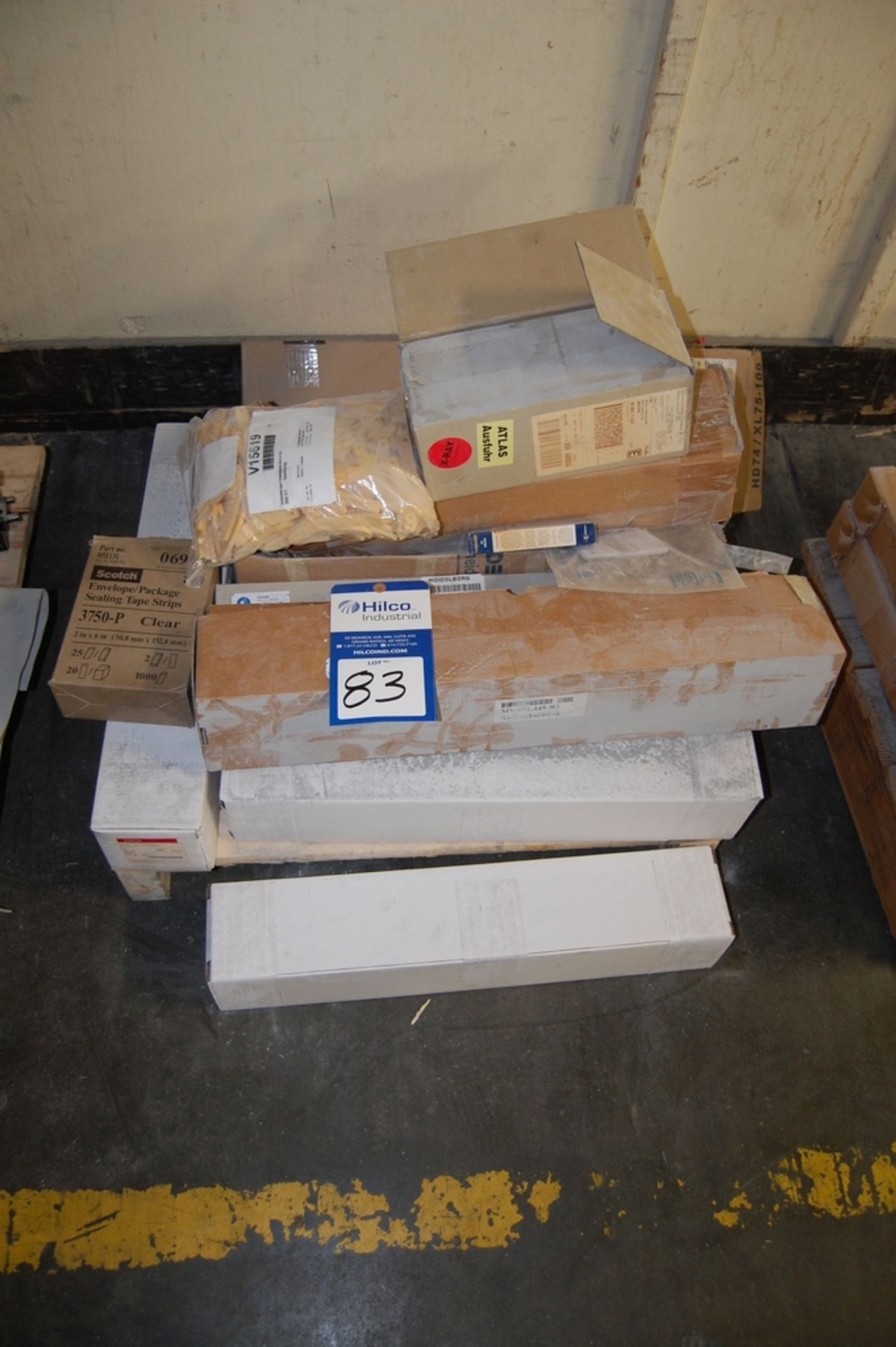 (1) Pallet with Heidelberg Spare Parts