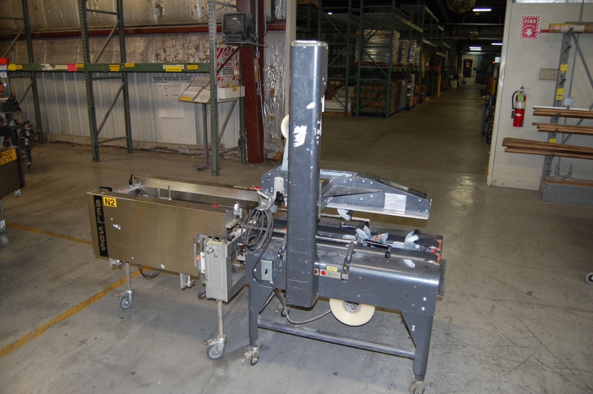 Loveshaw Model Little David LDUE/3 Uniform Pressure Sensitive Case Sealer - Image 5 of 10