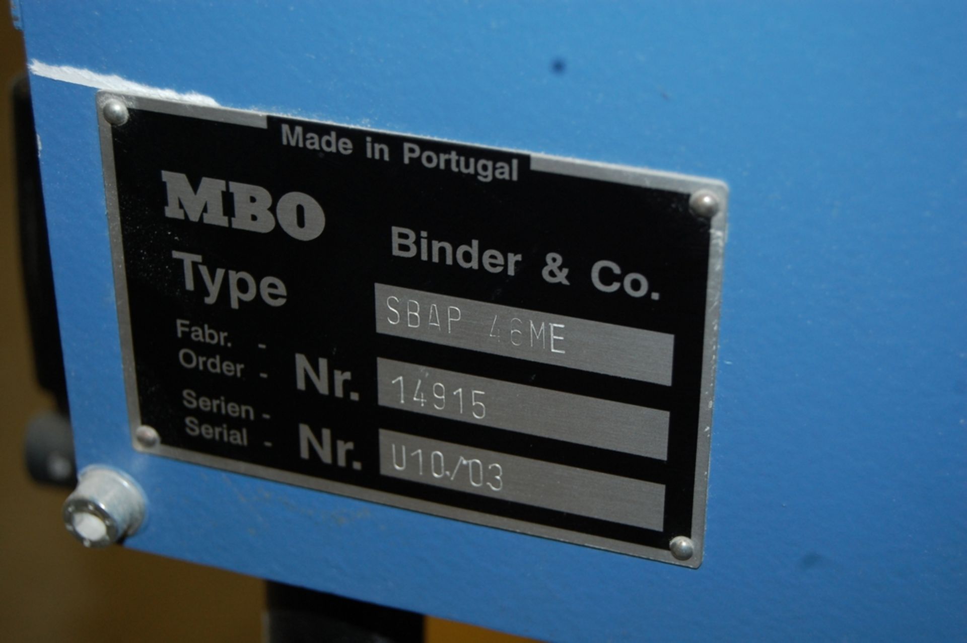 MBO Model SBAP 46ME Crusher Stacker - Image 3 of 4