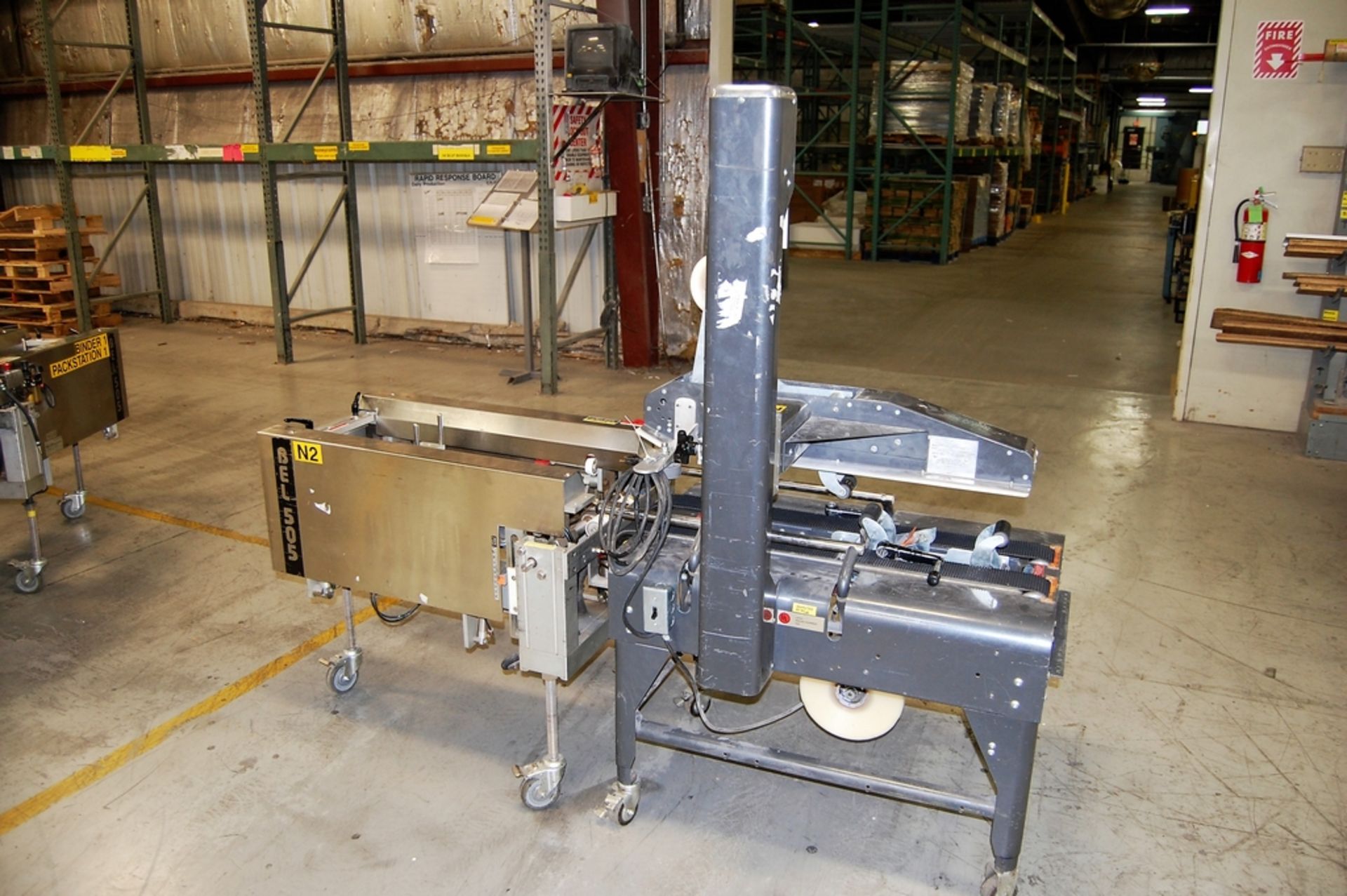 Loveshaw Model Little David LDUE/3 Uniform Pressure Sensitive Case Sealer - Image 4 of 10