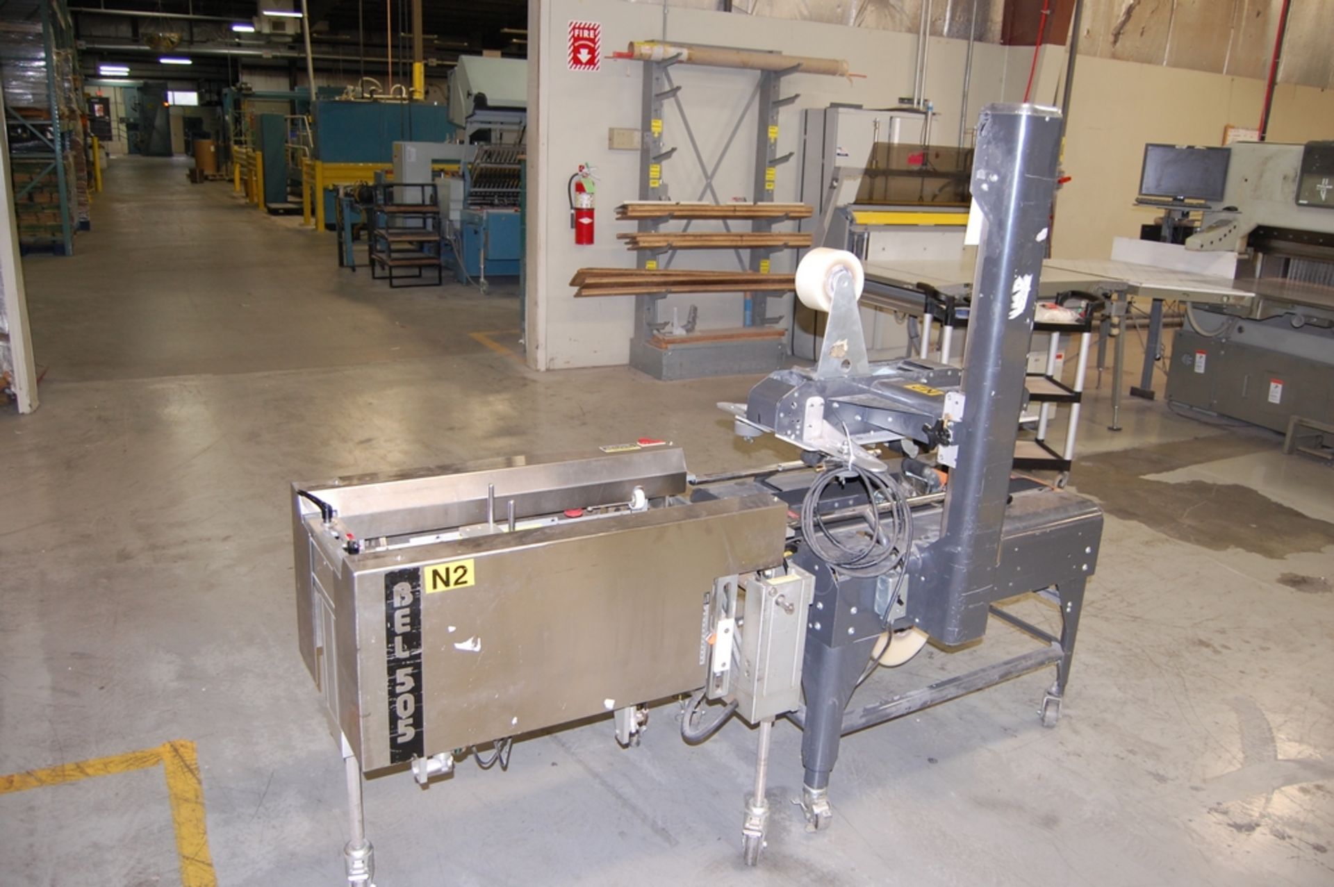 Loveshaw Model Little David LDUE/3 Uniform Pressure Sensitive Case Sealer - Image 3 of 10