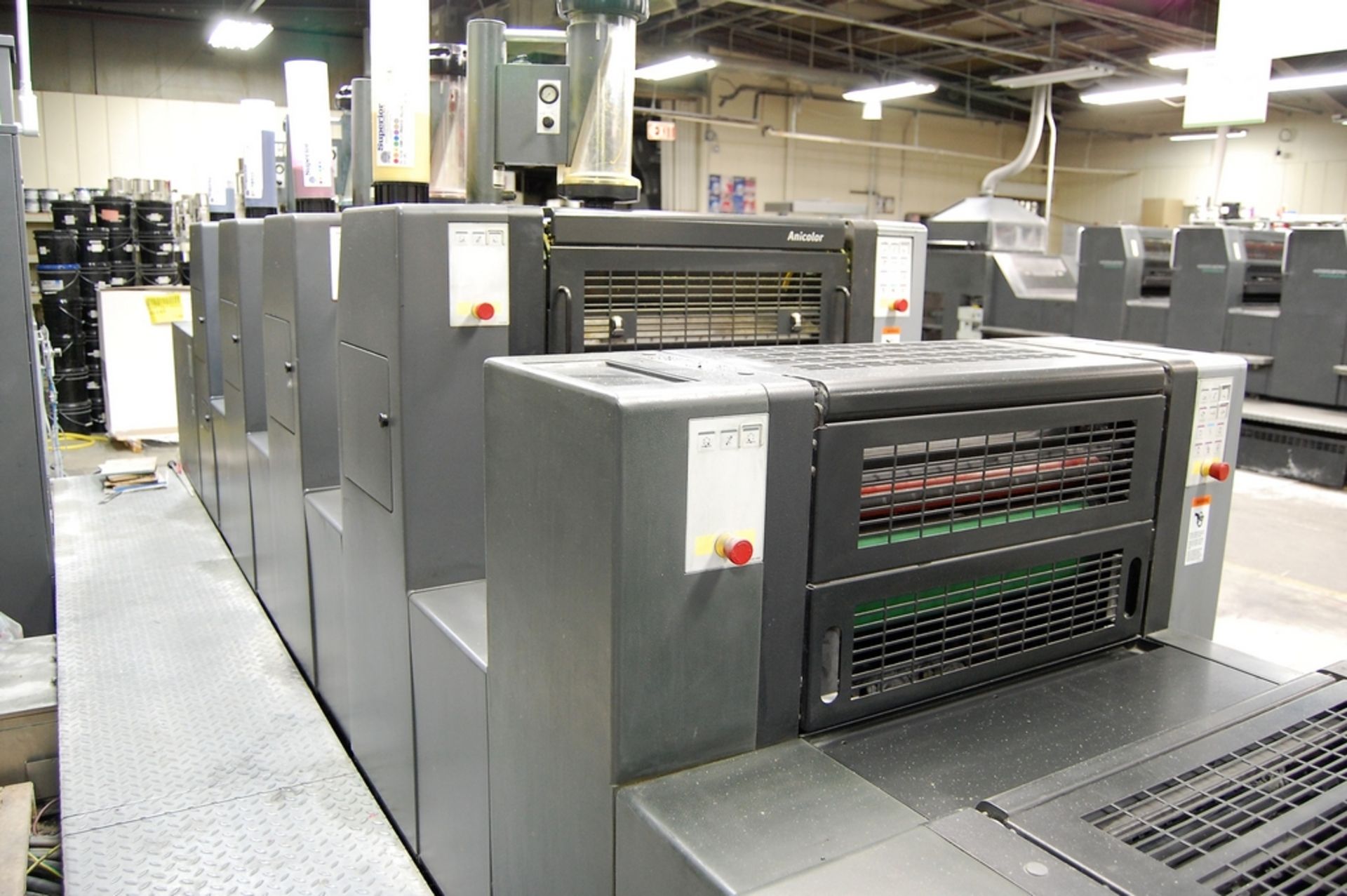 2008 Heidelberg Model SM52-4+L Four-Color 20" Speedmaster Offset Printing Press - Image 8 of 17