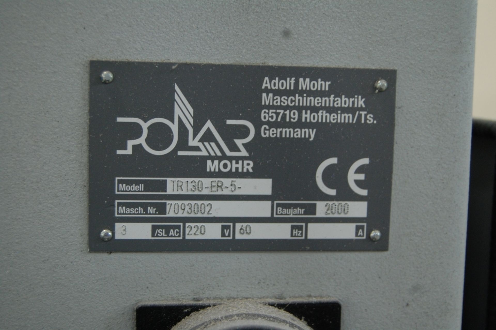 2000 Polar Mohr Model 115ED 45" Paper Cutting Machine - Image 18 of 23