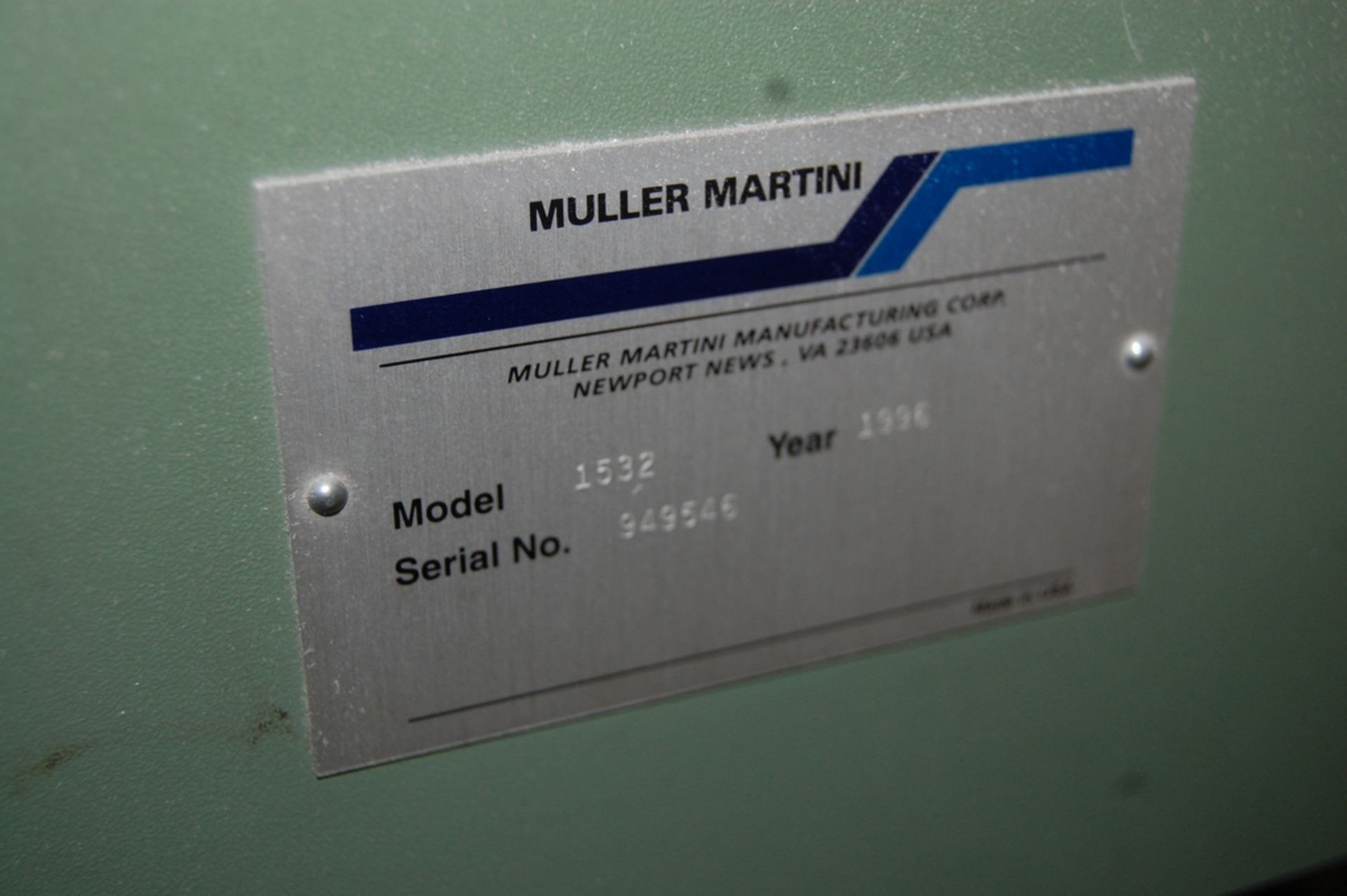 1996 Muller Model 335 Saddlestitcher - Image 5 of 18