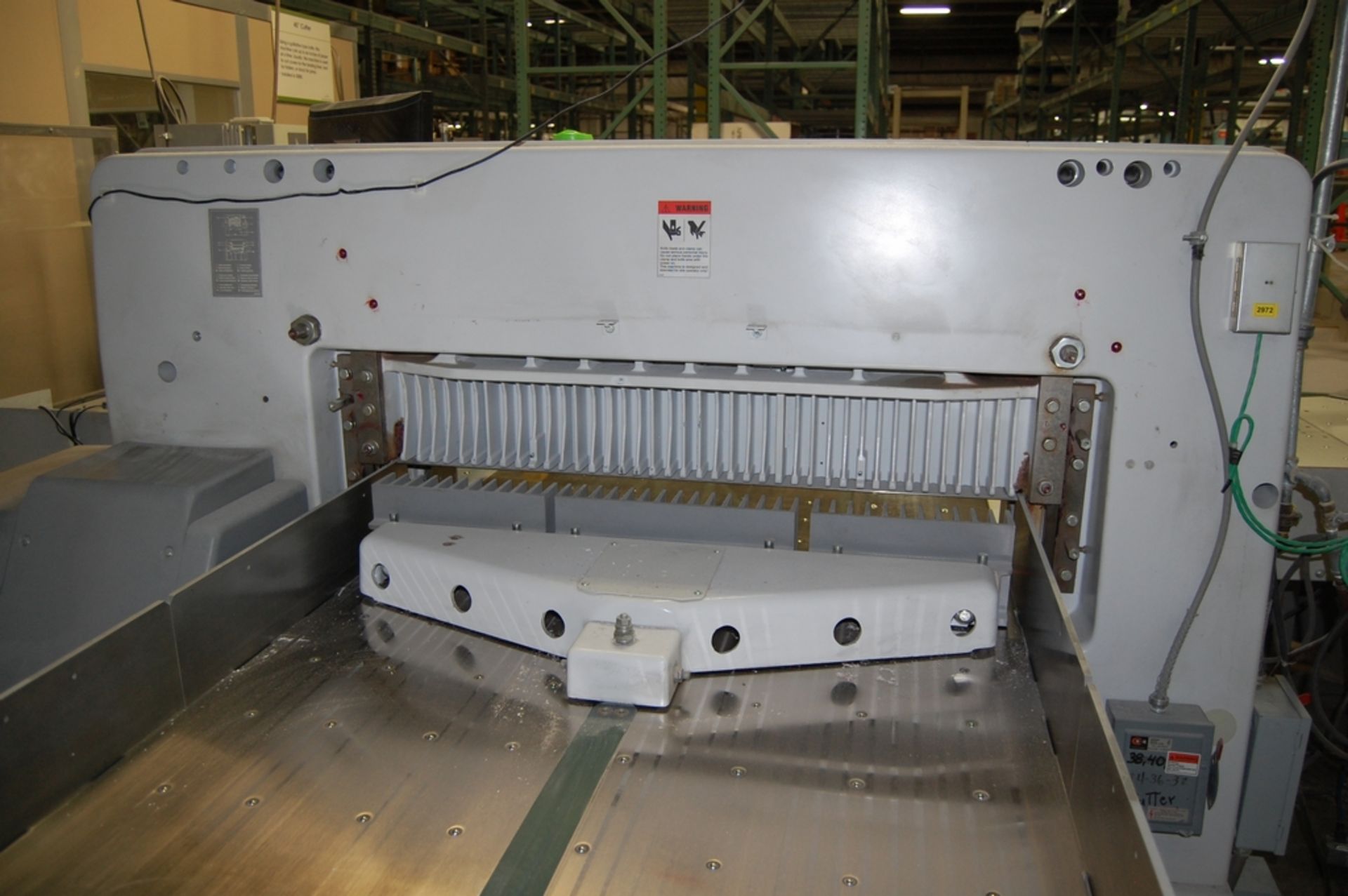 2000 Polar Mohr Model 115ED 45" Paper Cutting Machine - Image 3 of 23