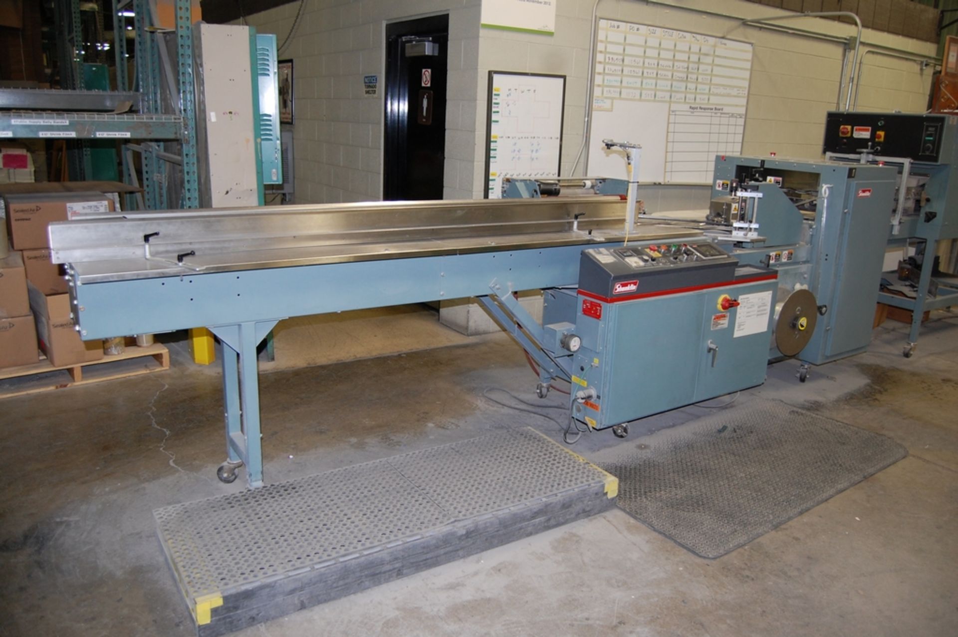 2004 Shanklin Model T-71 High Speed Dual Chamber Shrink Wrapper and Shrink Tunnel - Image 8 of 18