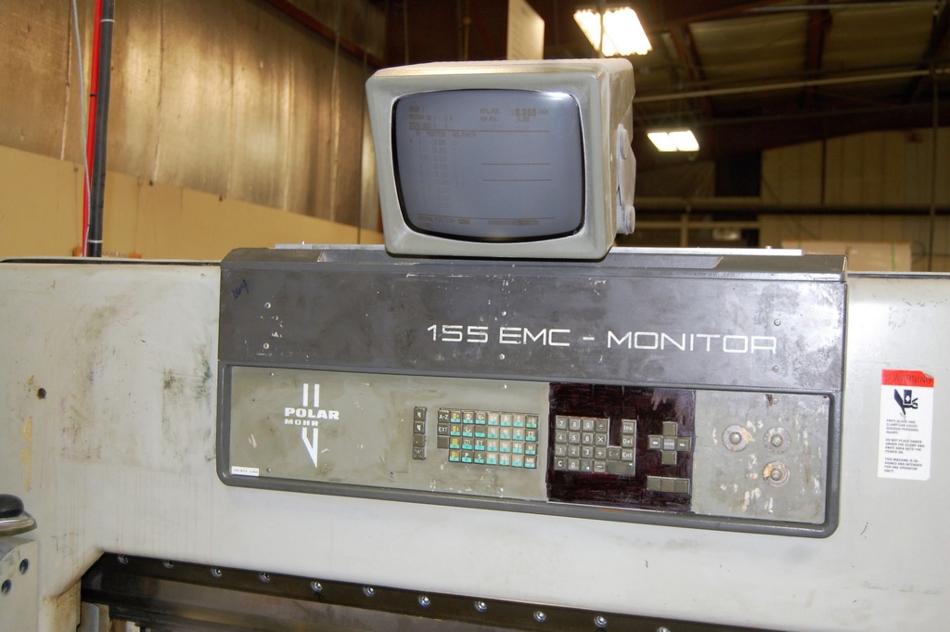1988 Polar Mohr Model 155 EMC-MON 61" Paper Cutting Machine - Image 4 of 7