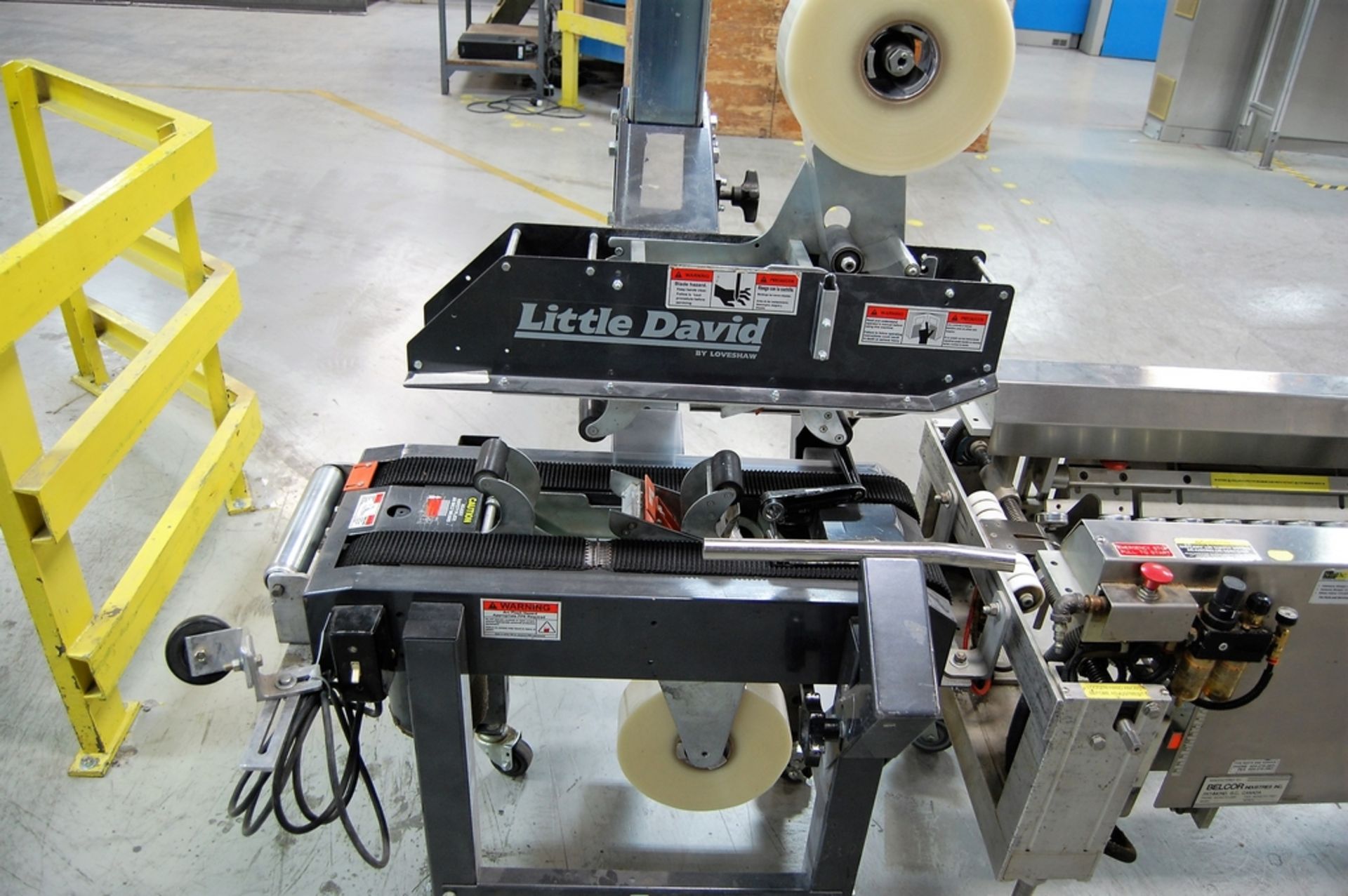 Loveshaw Model Little David LD7/3 Uniform Pressure Sensitive Case Sealer - Image 4 of 8