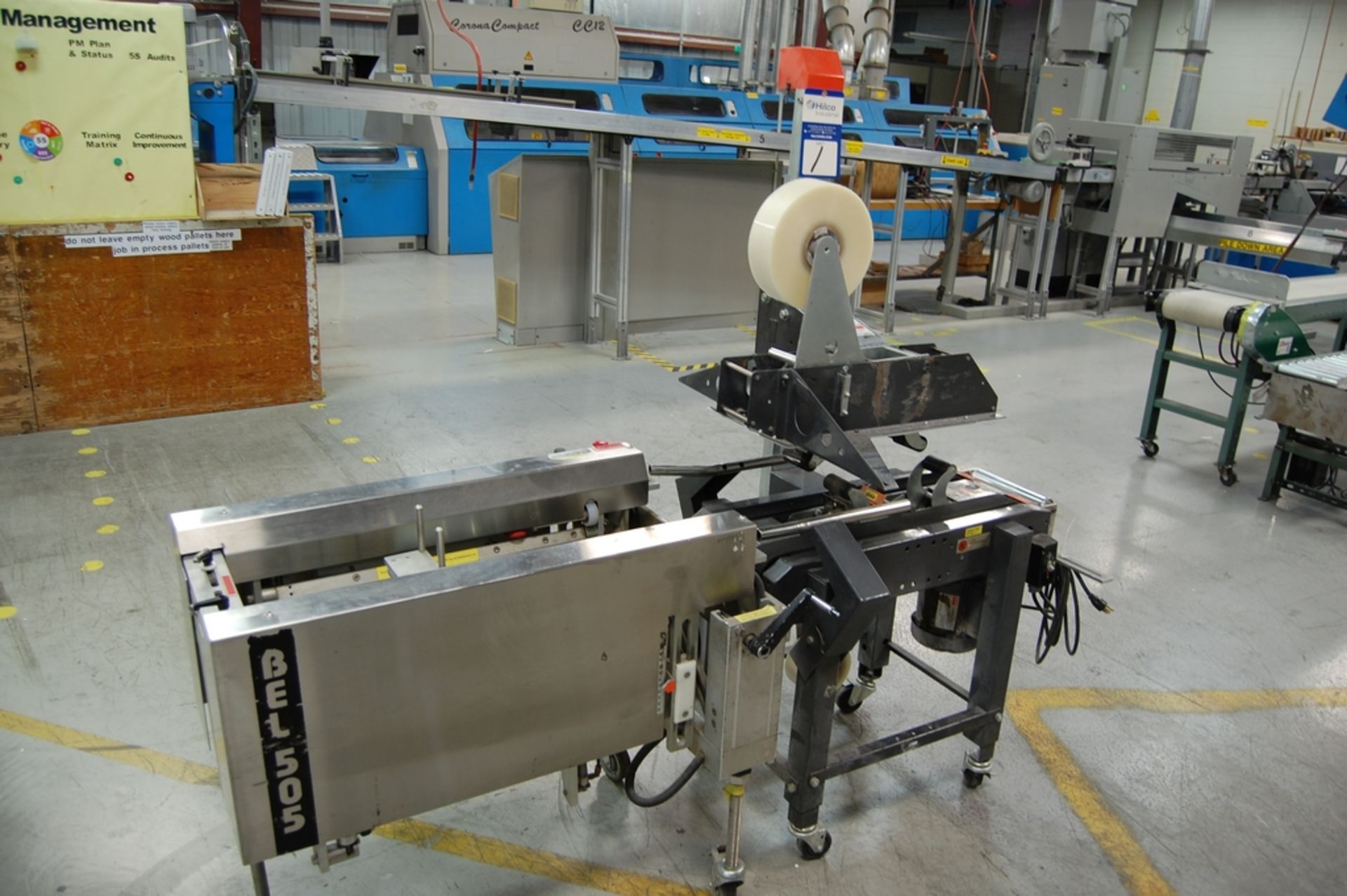 Loveshaw Model Little David LD-7D/M Uniform Pressure Sensitive Case Sealer - Image 6 of 8