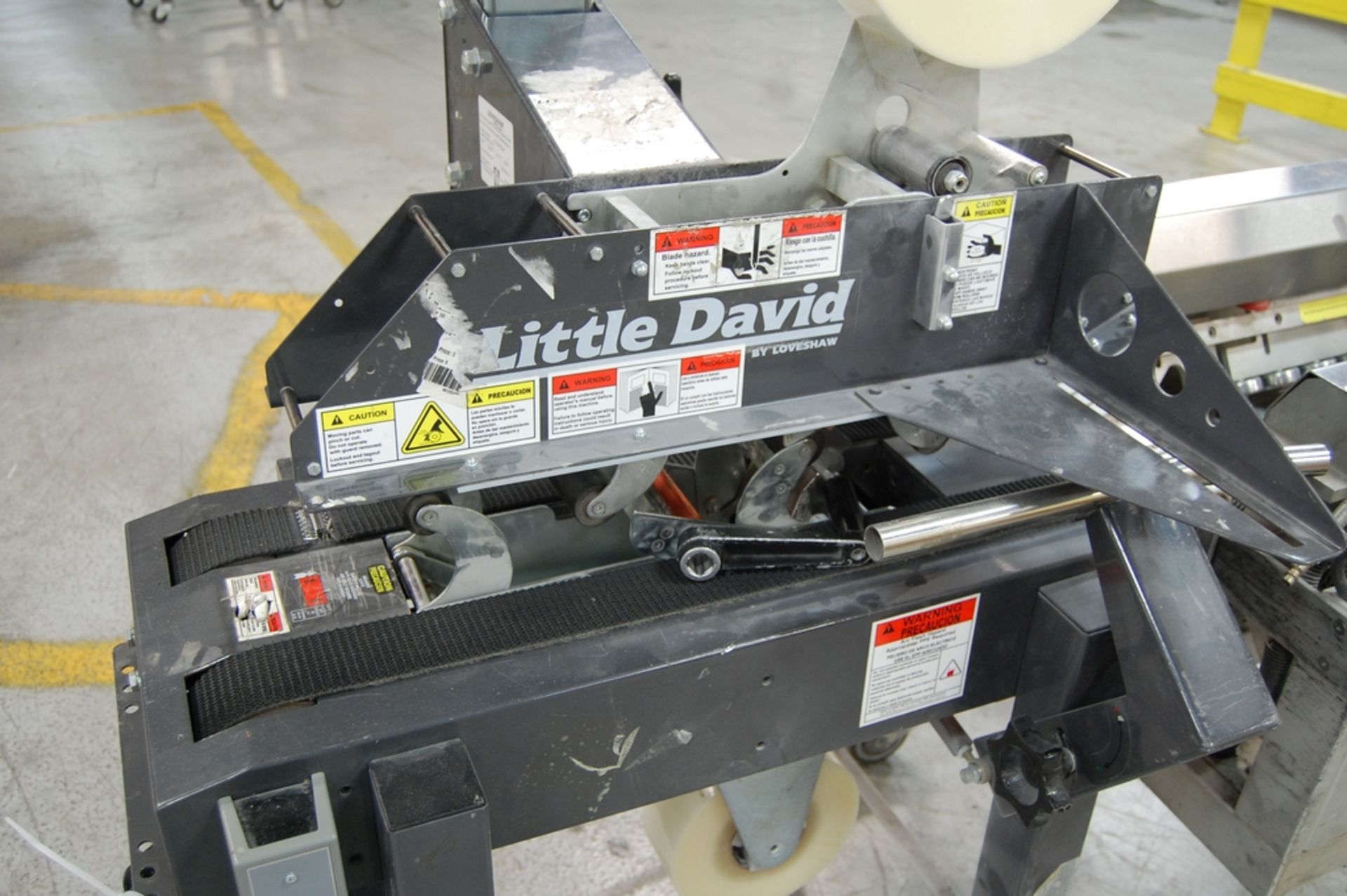 Loveshaw Model Little David LD7DM/3 Uniform Pressure Sensitive Case Sealer - Image 2 of 5