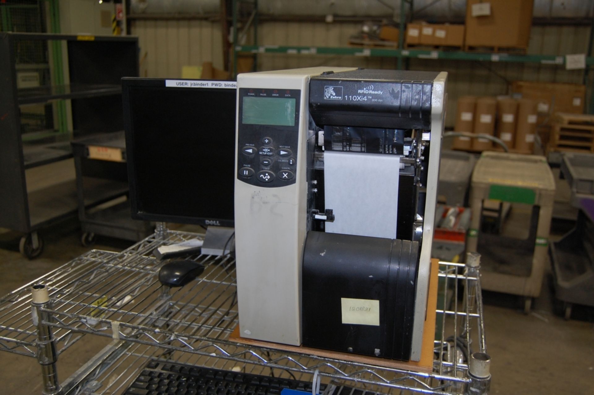 Zebra Model 110Xi4 Label Printer - Image 2 of 7