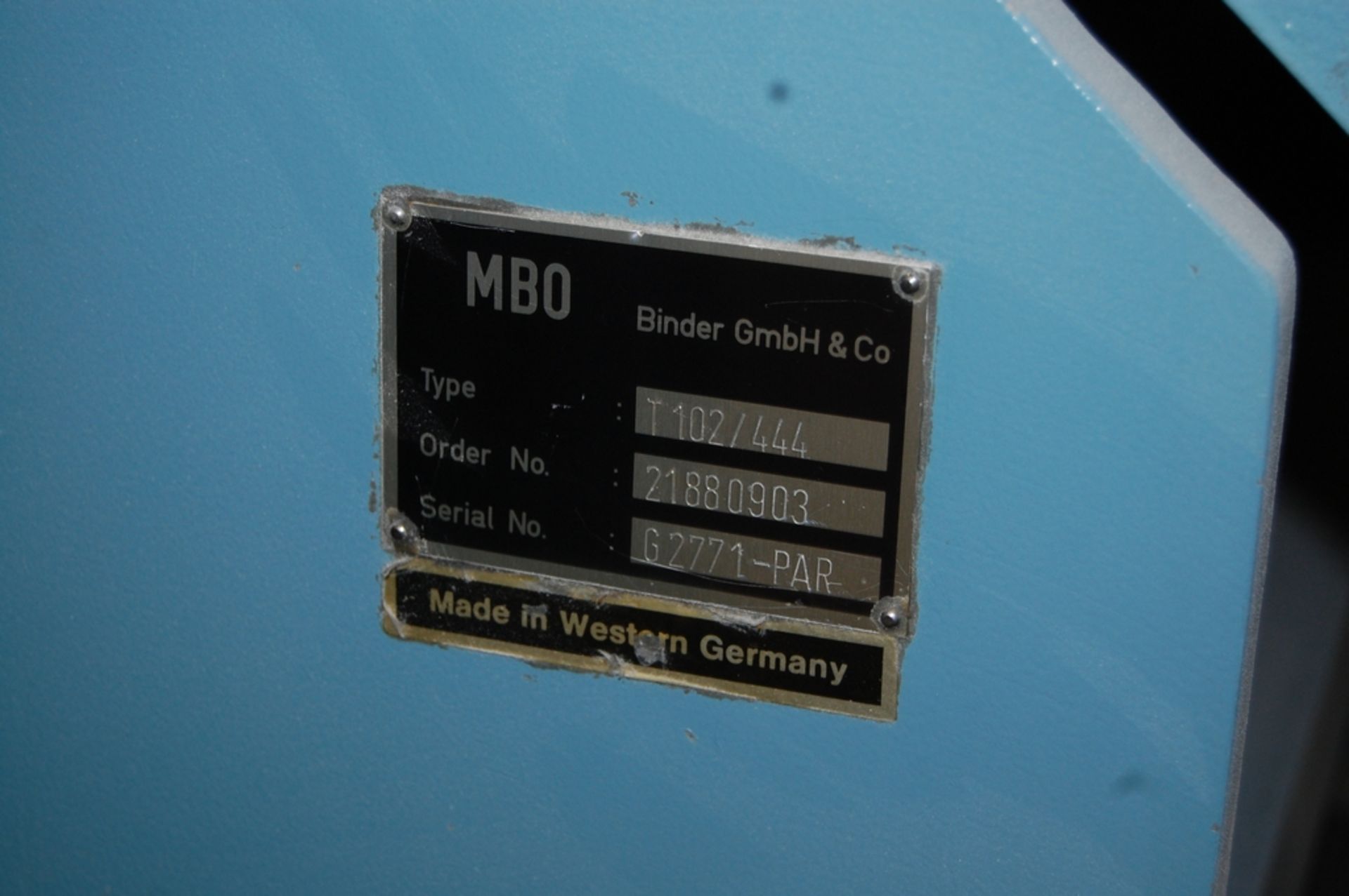 MBO Model 4/4/4/2 Type T102/444 - 40" Folder - Image 7 of 18