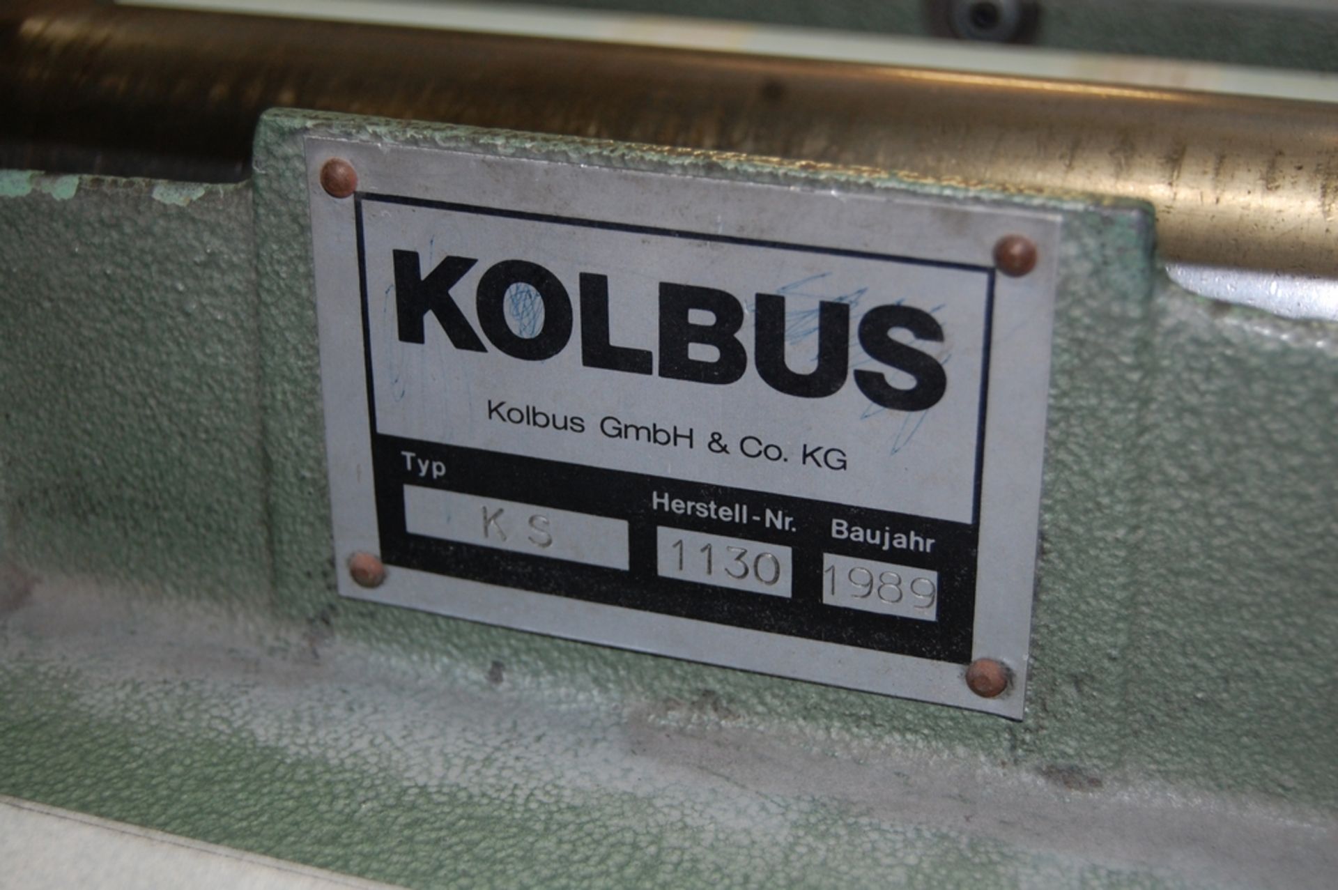 Kolbus Model KS 60" Wide Slitter - Image 3 of 4