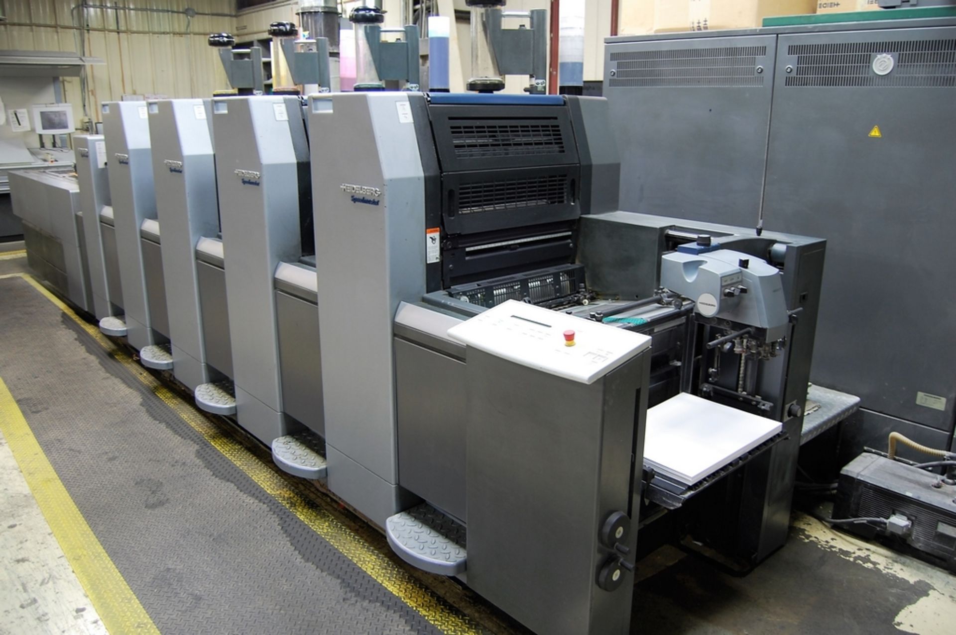 2008 Heidelberg Model SM52-4+L Four-Color 20" Speedmaster Offset Printing Press - Image 2 of 17