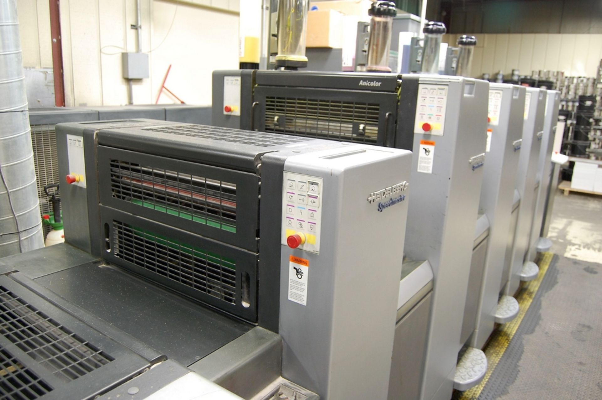 2008 Heidelberg Model SM52-4+L Four-Color 20" Speedmaster Offset Printing Press - Image 6 of 17