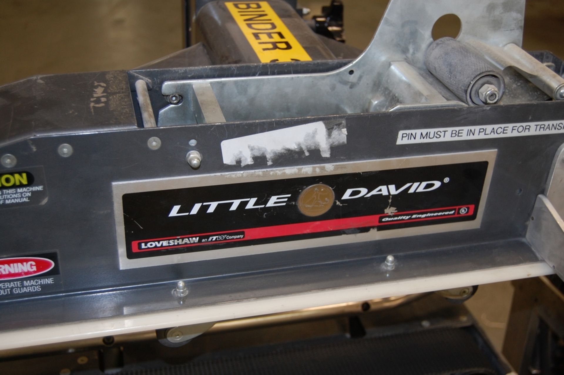 Loveshaw Model Little David LDU-2 Uniform Pressure Sensitive Case Sealer - Image 4 of 7