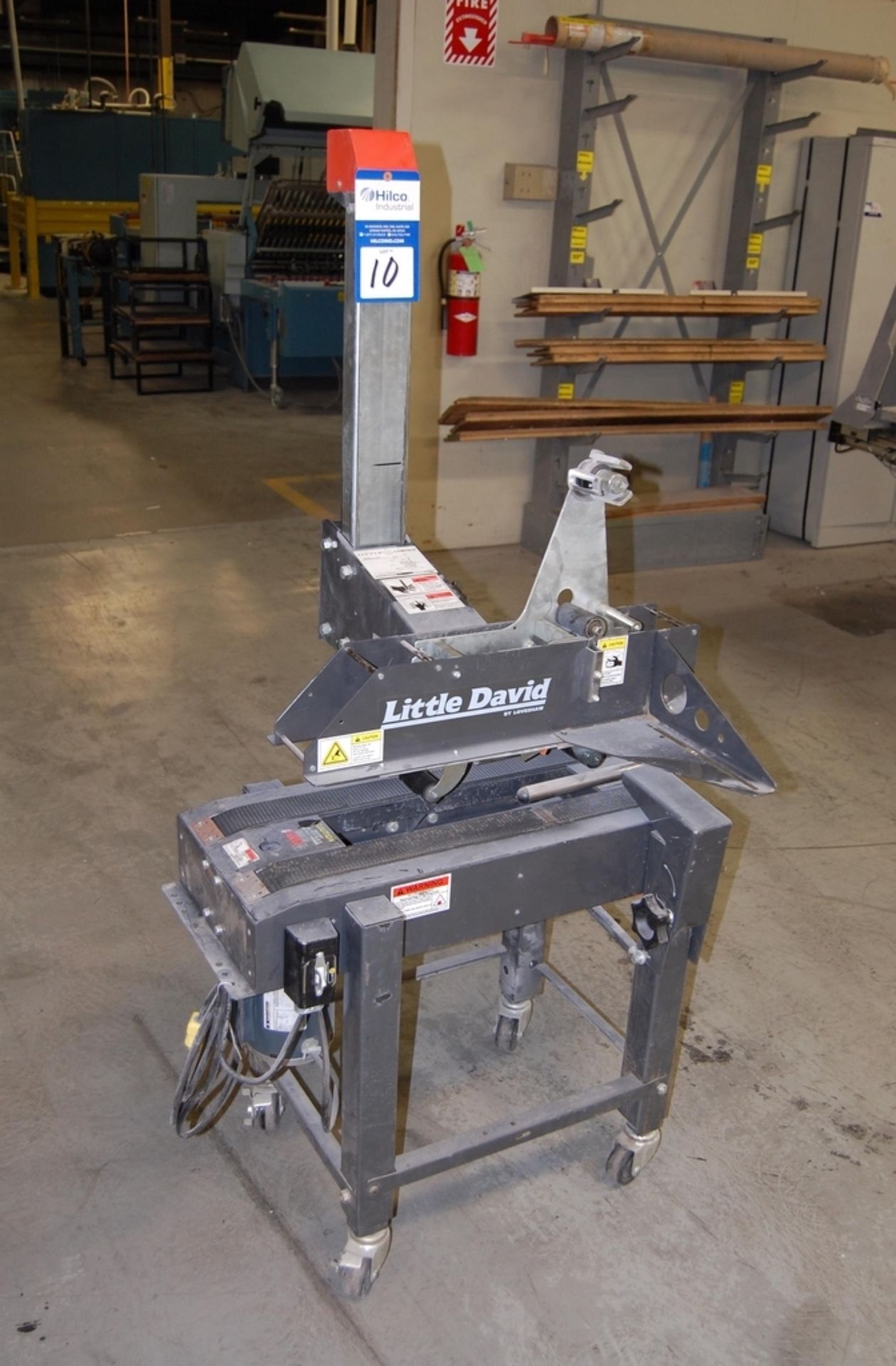 Loveshaw Model Little David LD-7D/M Uniform Pressure Sensitive Case Sealer - Image 2 of 5